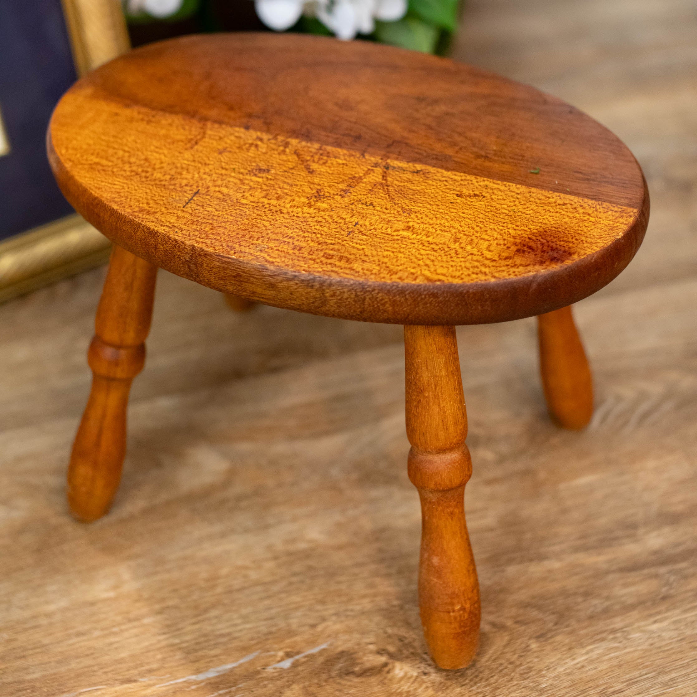 Small Wood Stool