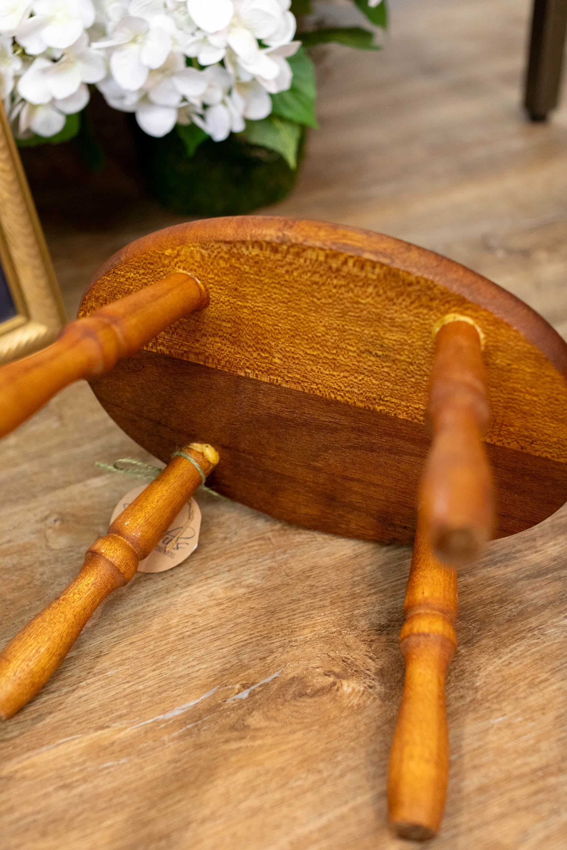 Small Wood Stool
