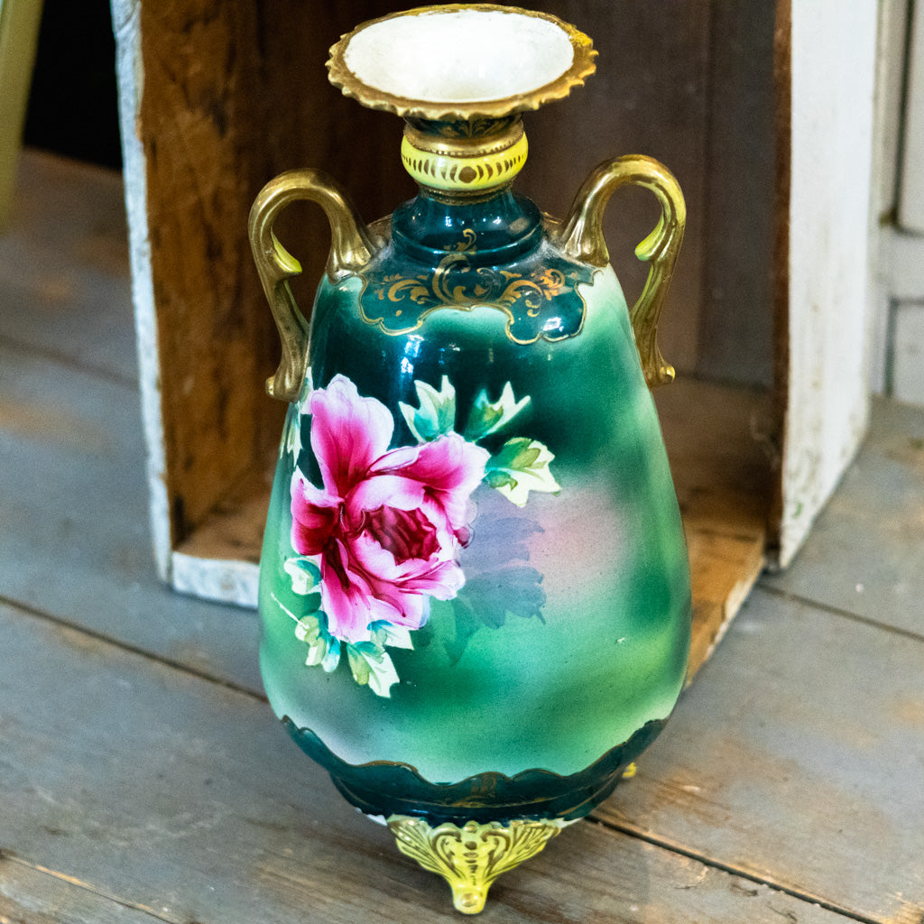 Antique Nippon Porcelain Vase