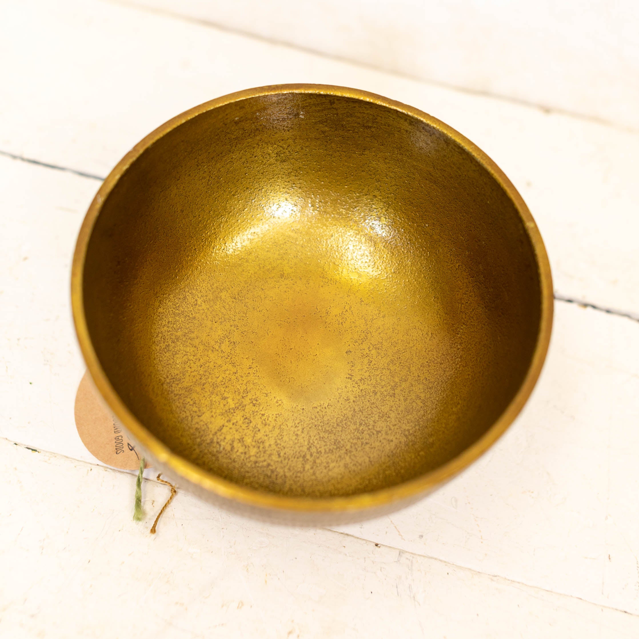 Short Brass Westbrook Compote