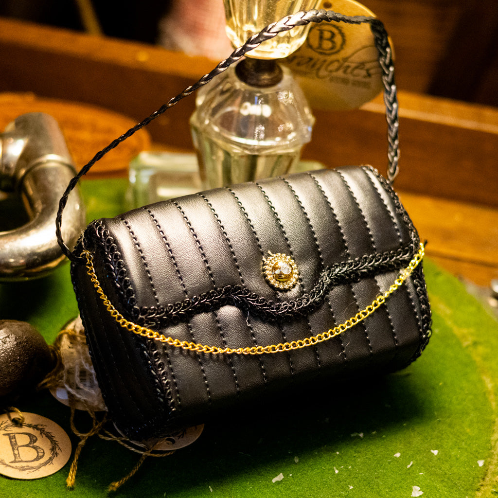 Little Black Purse Ornament