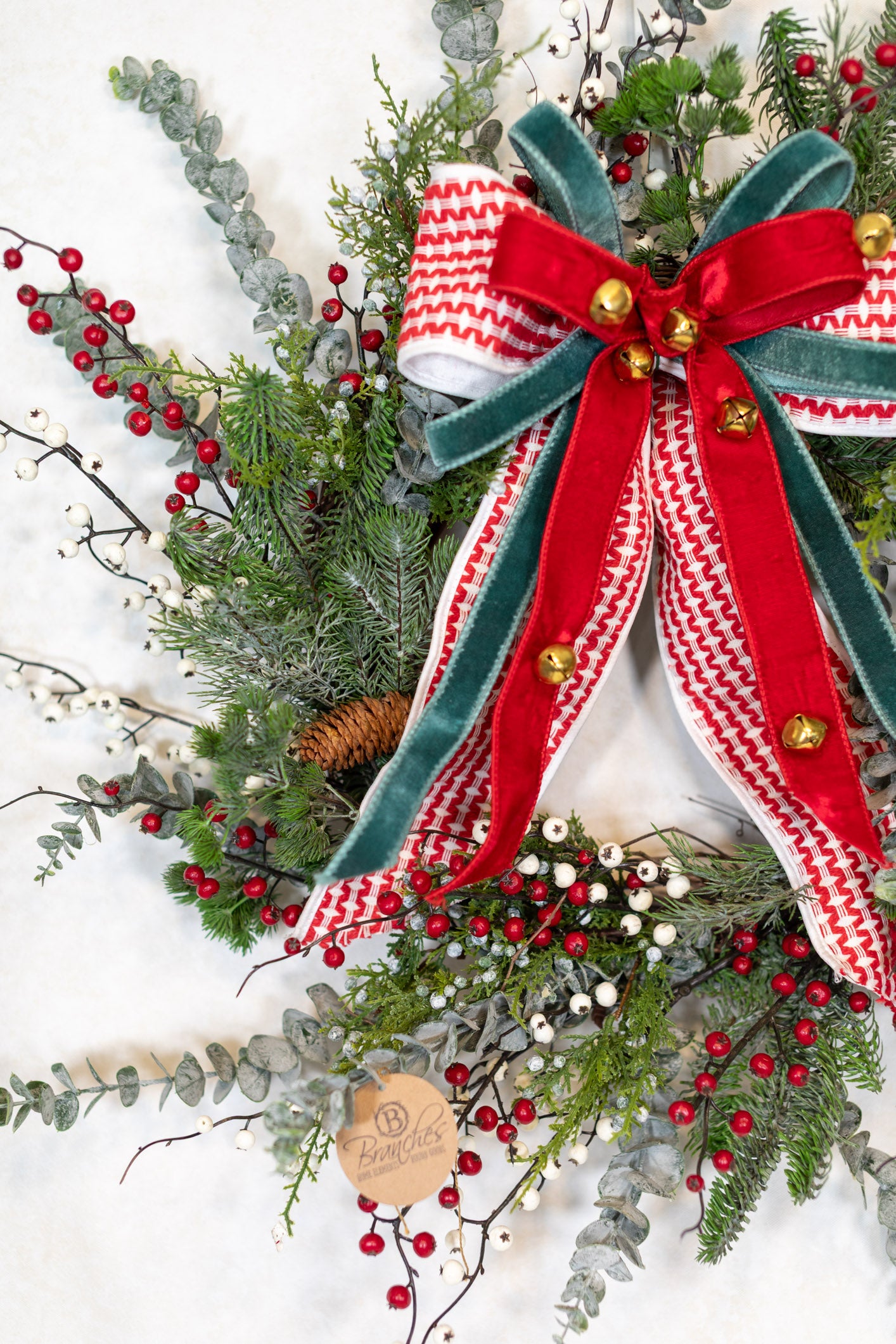 Stella's First Christmas Holiday Wreath