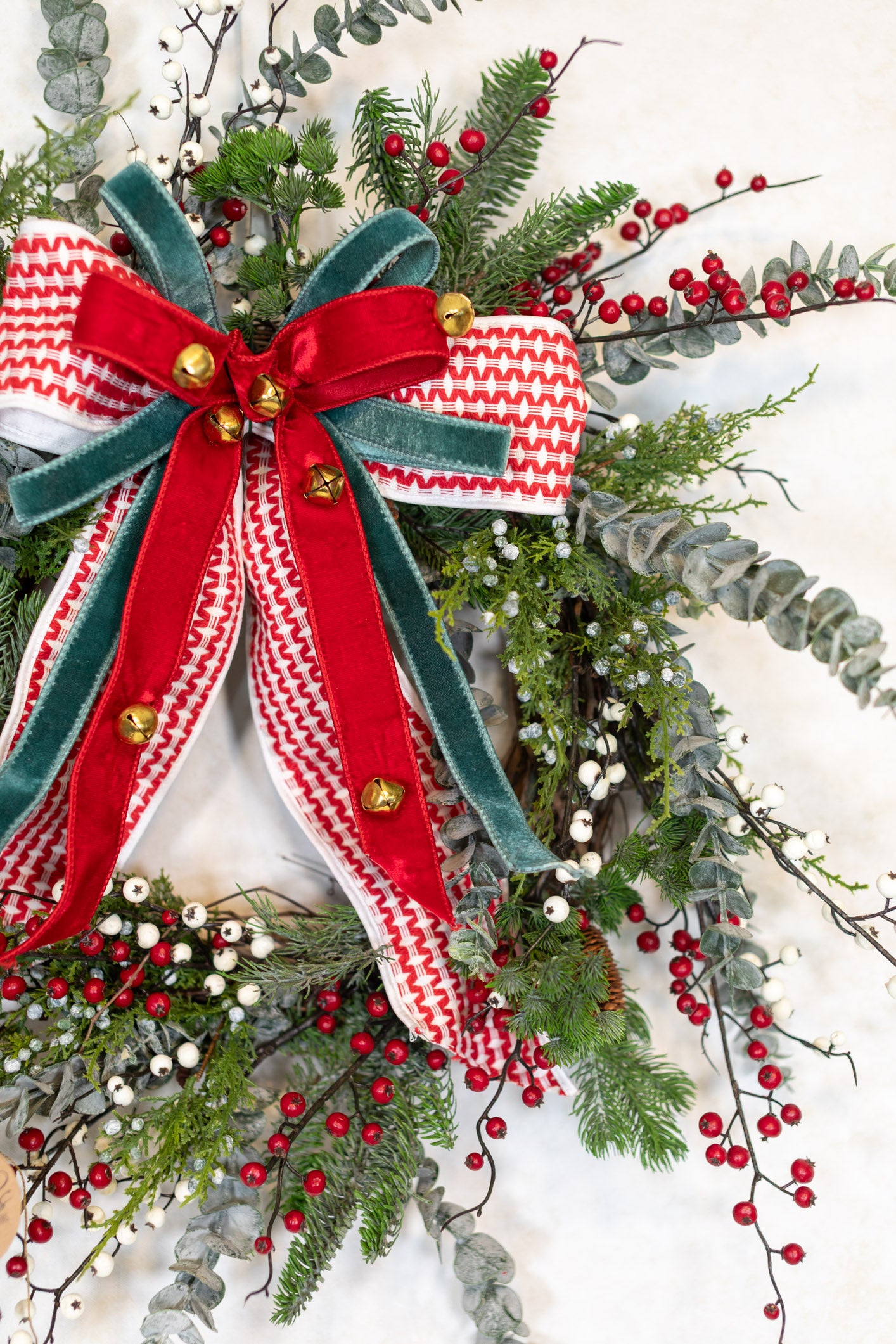 Stella's First Christmas Holiday Wreath