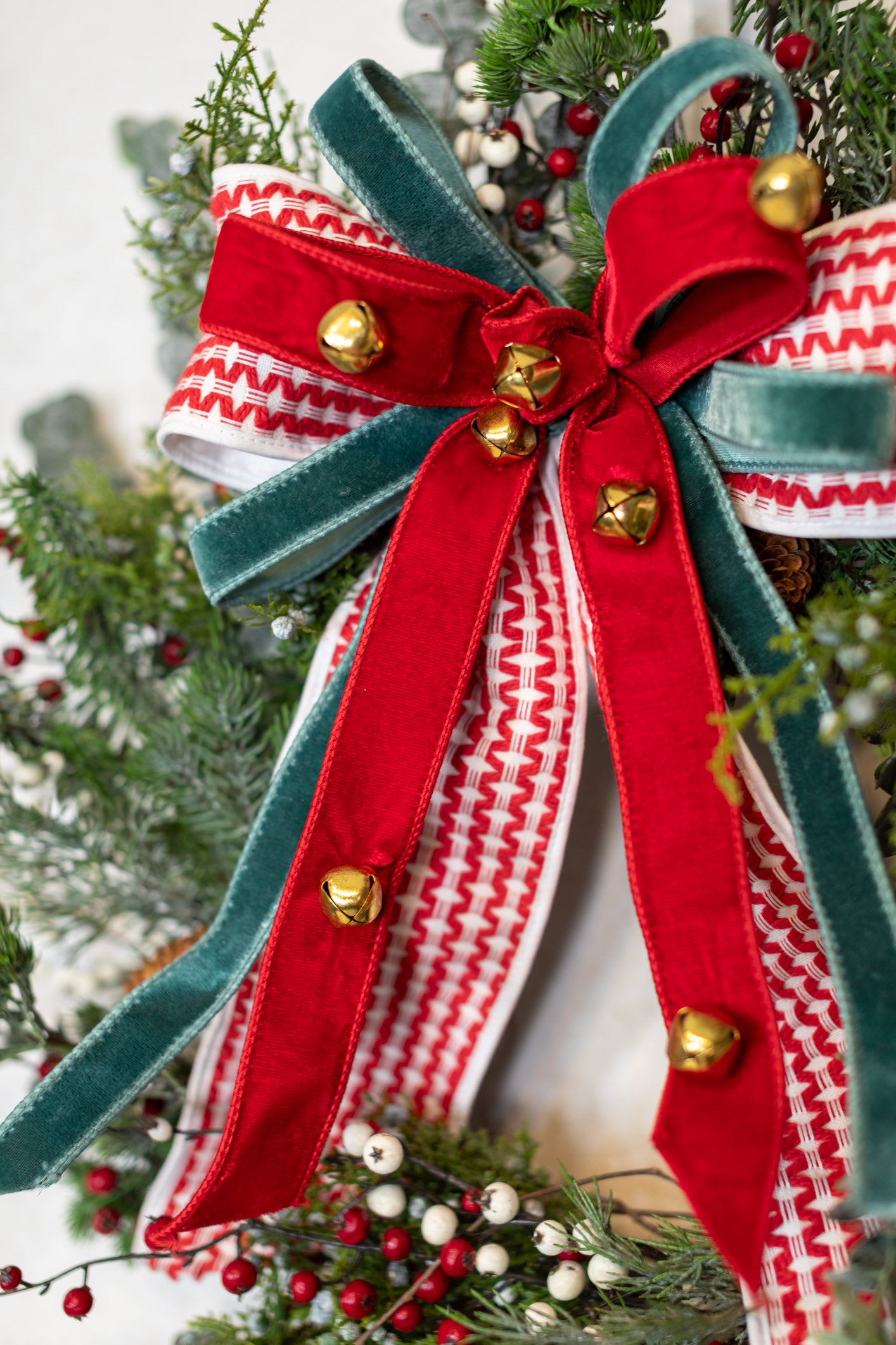 Stella's First Christmas Holiday Wreath