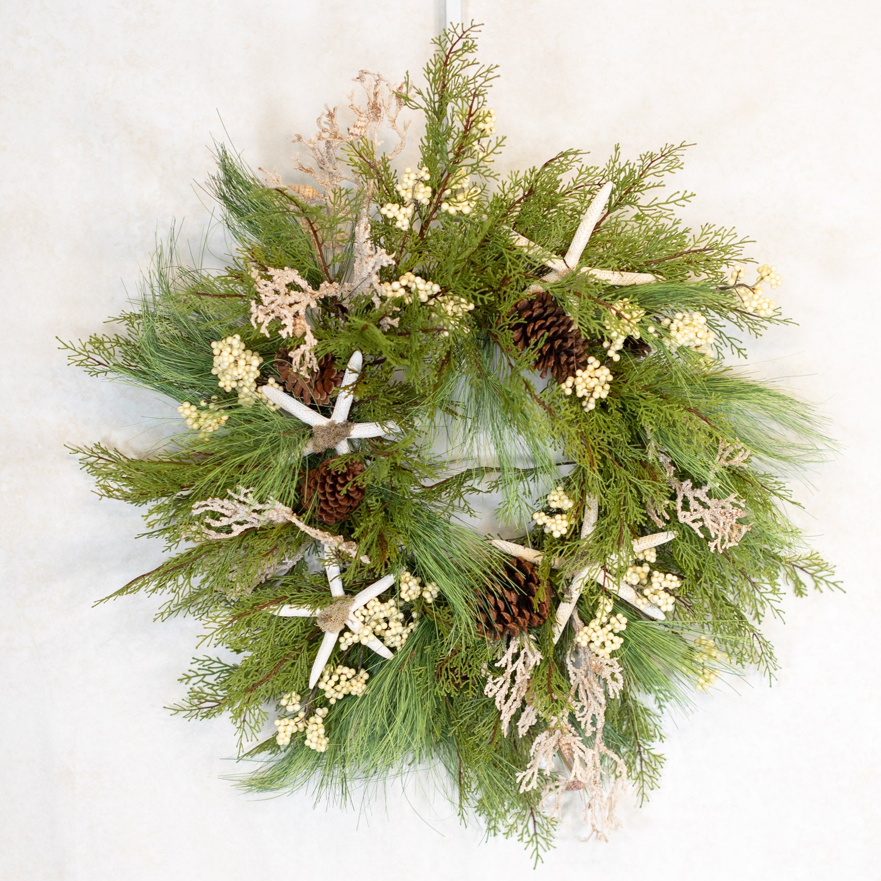 Seasons Starfish Wreath