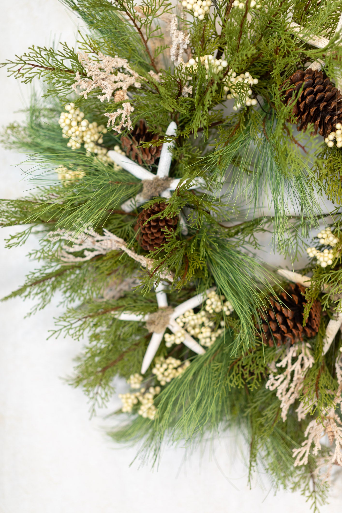 Seasons Starfish Wreath