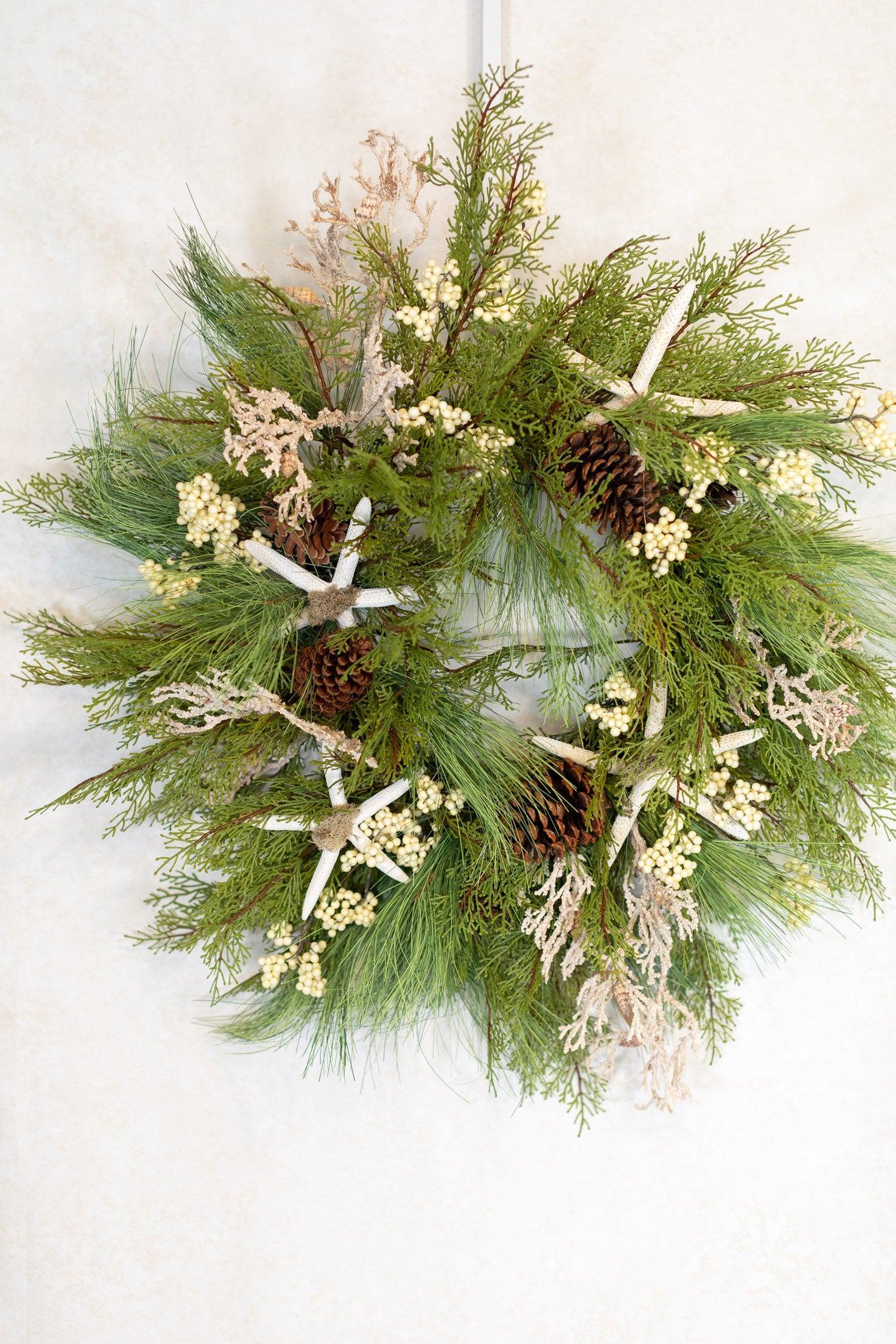 Seasons Starfish Wreath