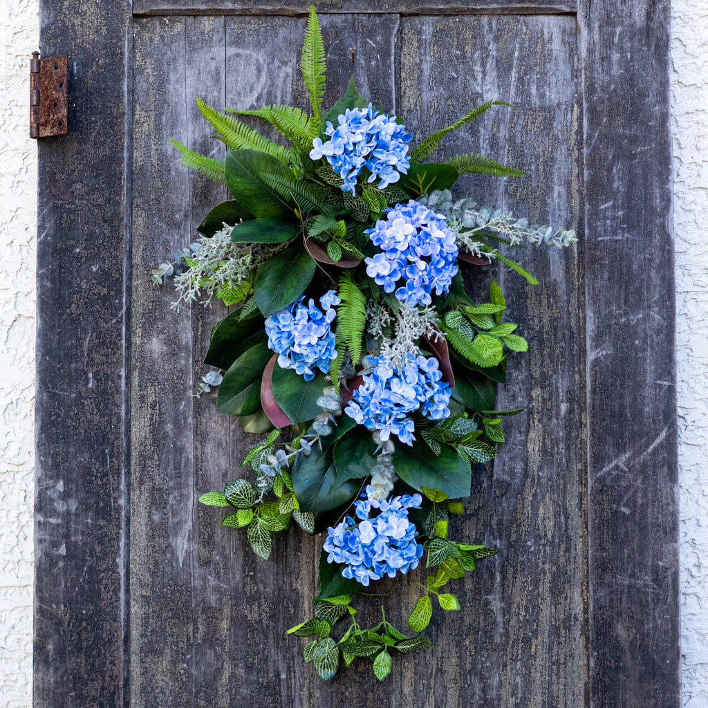 Blue Hydrangea Down Drop