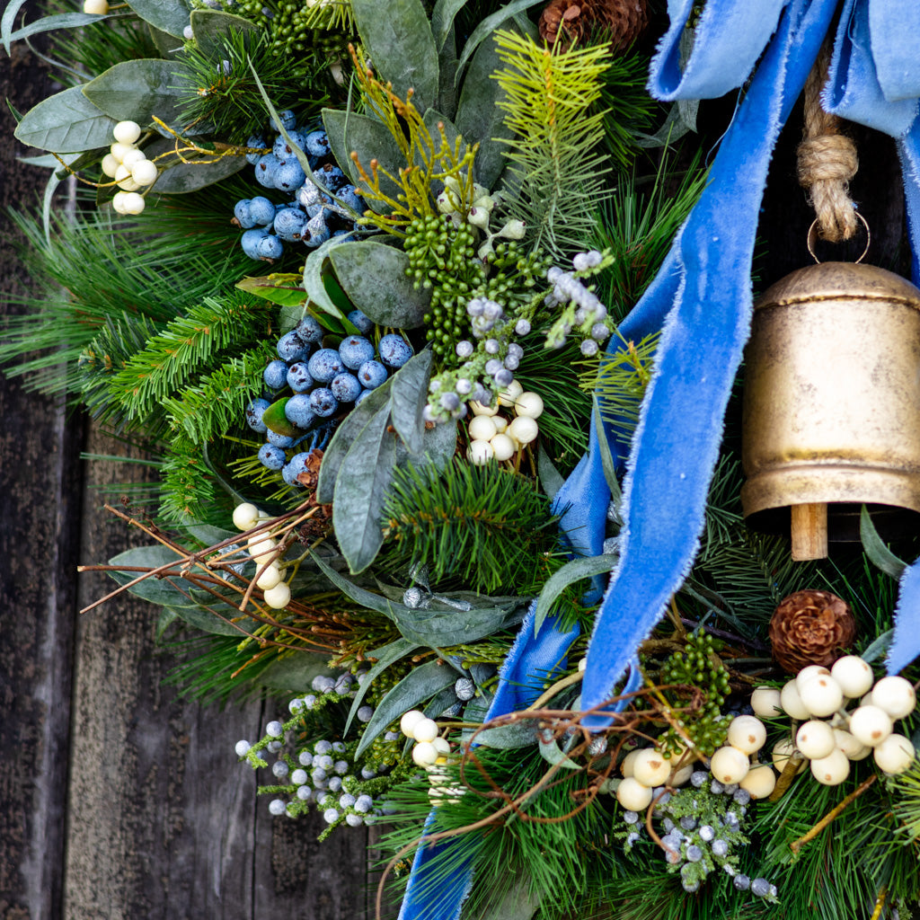 Blue Bell Wreath