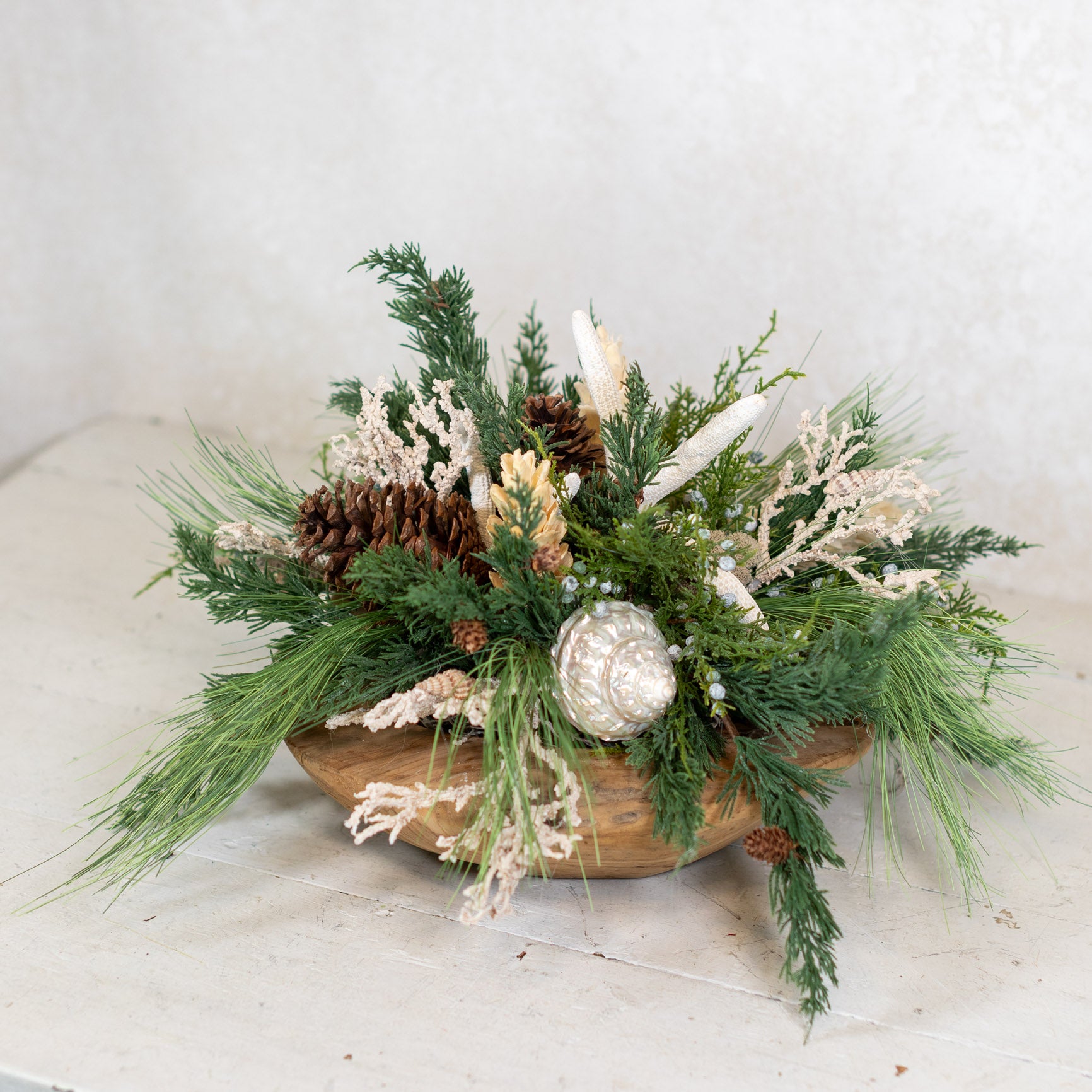 Seasons Starfish Round Centerpiece Drop-In