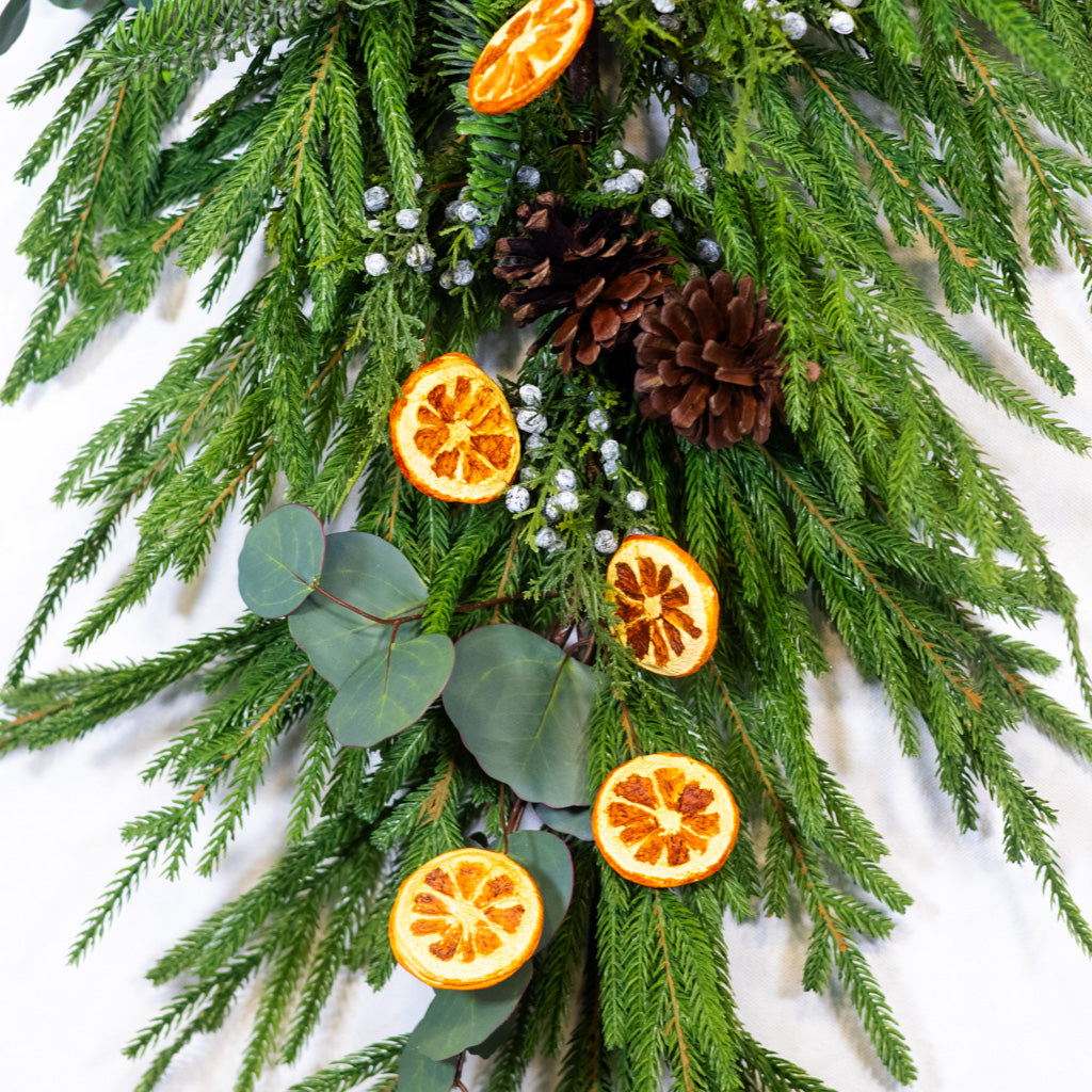 Orange Grove Evergreen Down Drop