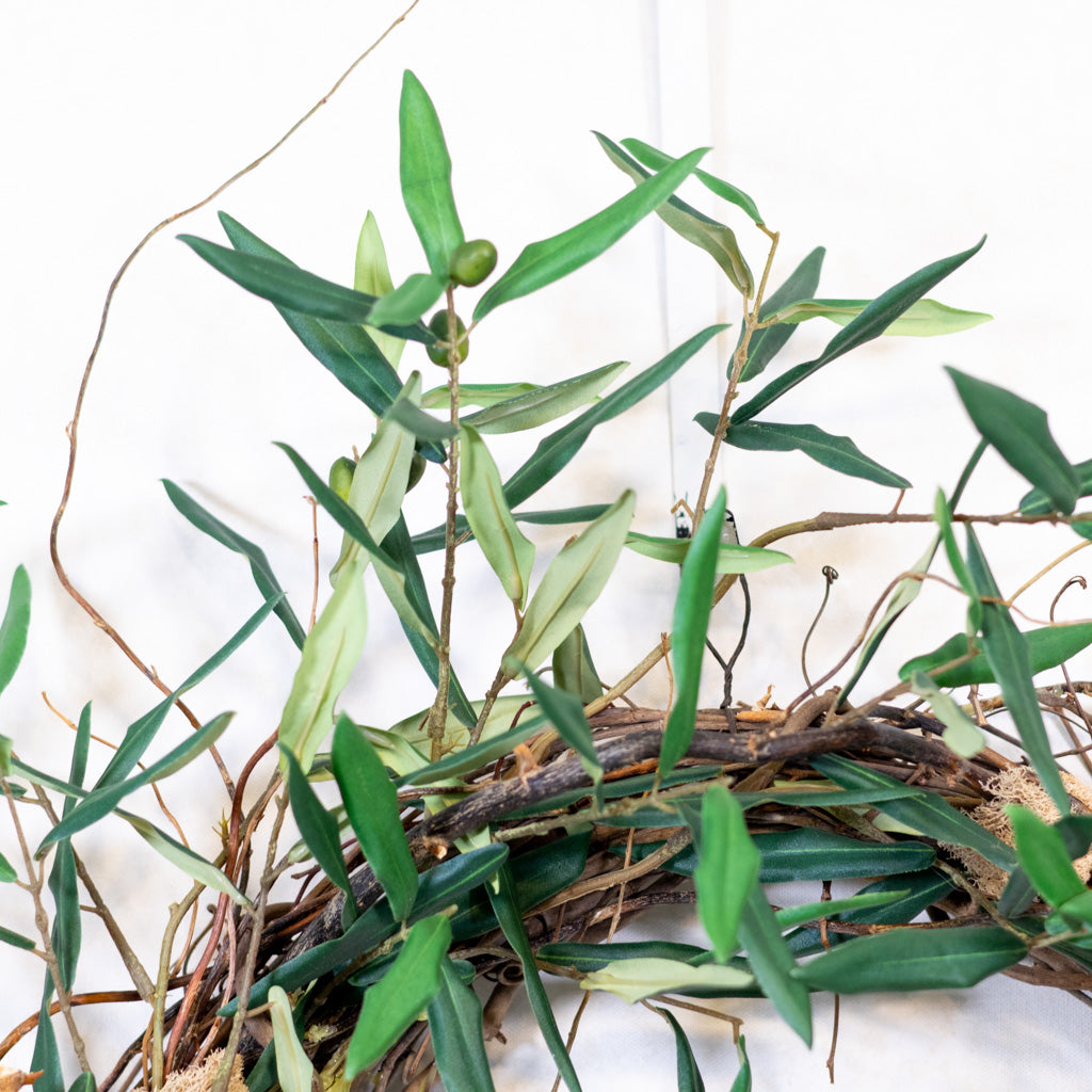 Olive and Willow Wreath