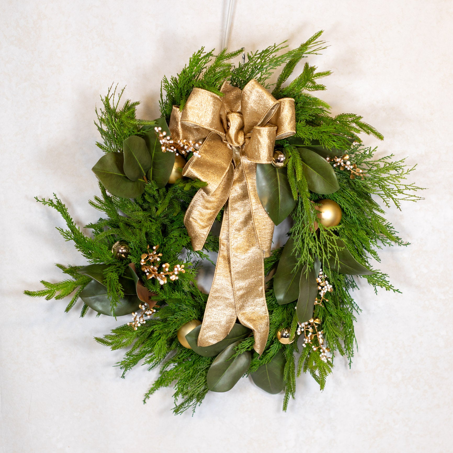 Golden Memories Wreath