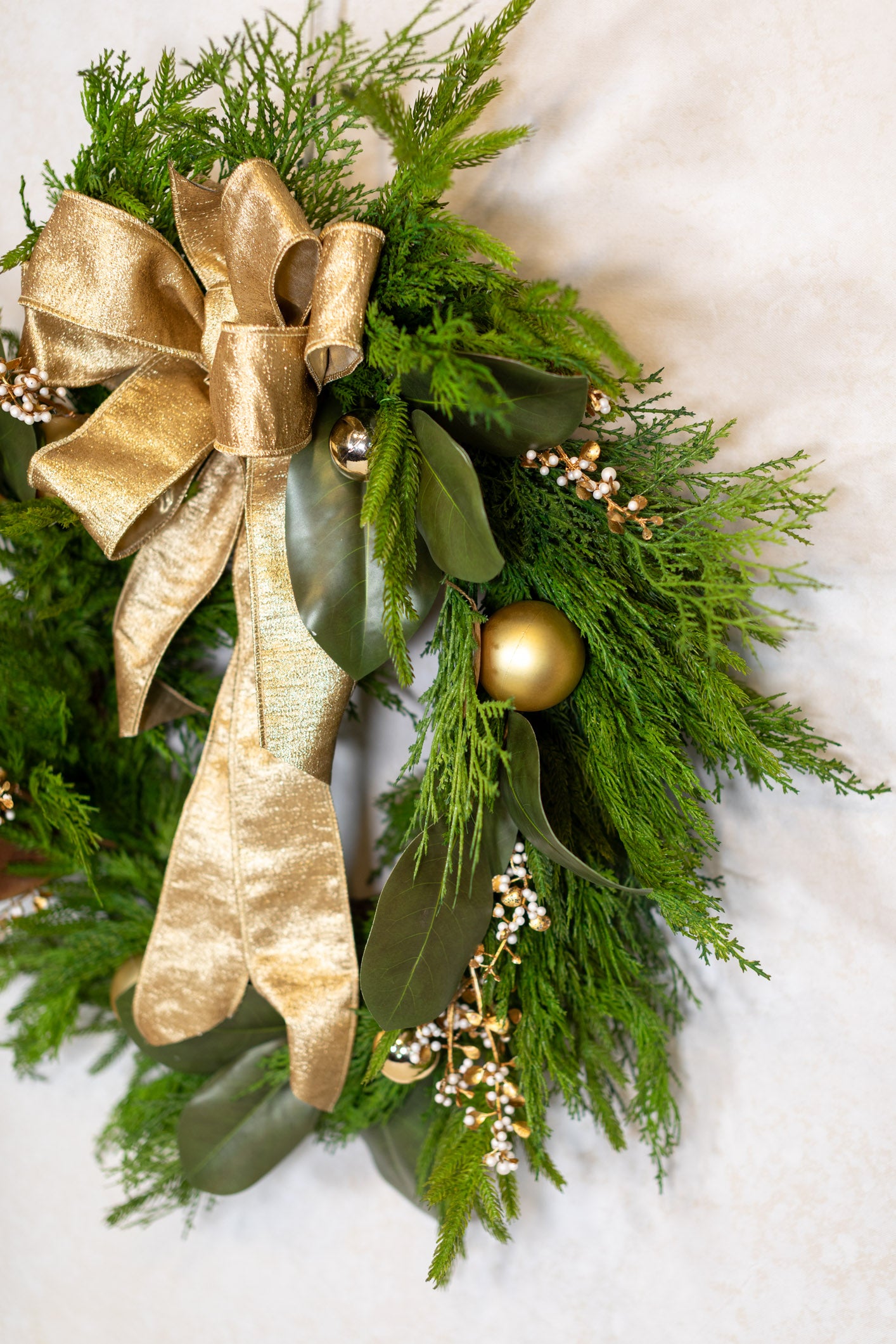 Golden Memories Wreath