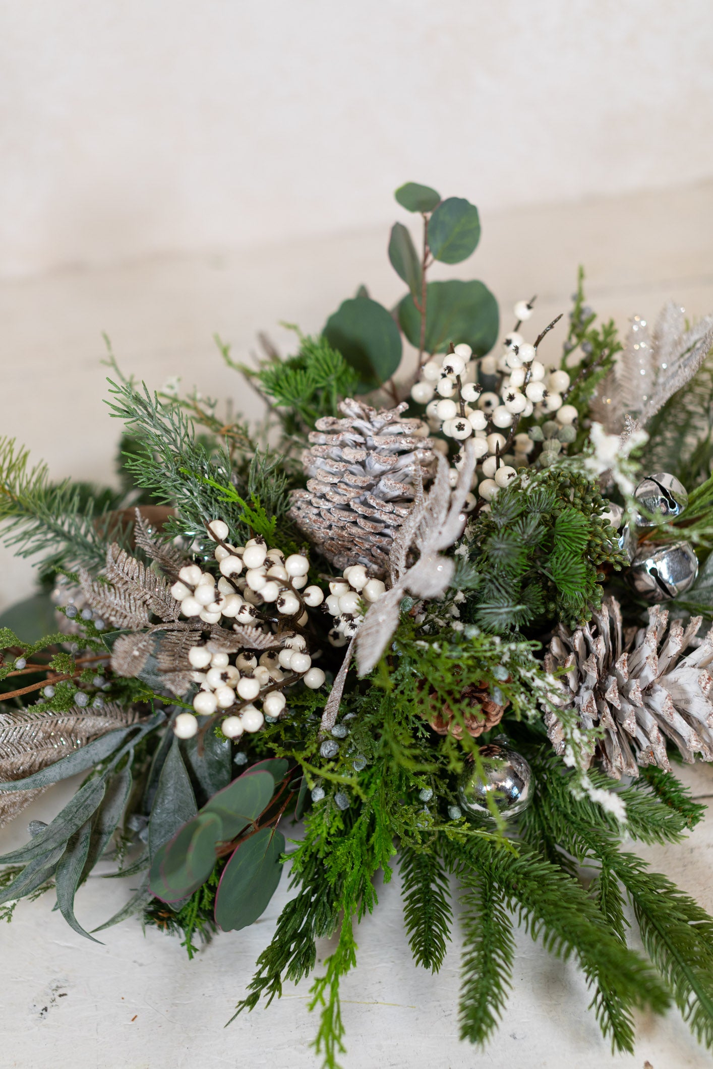 Silver Bells Centerpiece Drop In