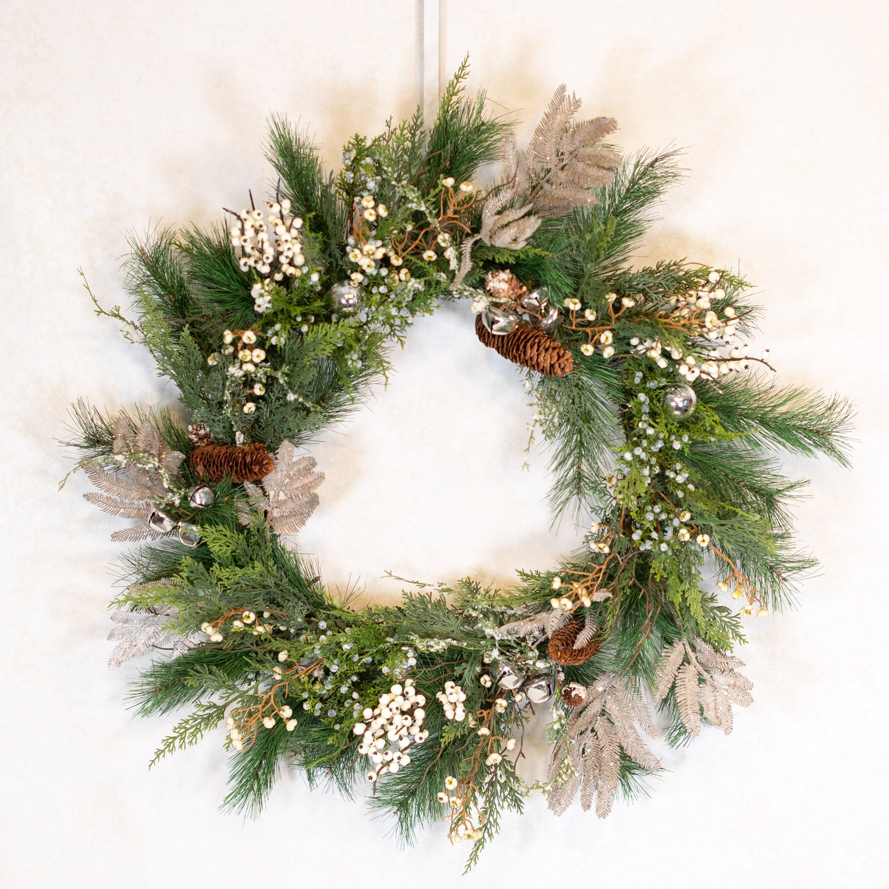 Silver Bells Wreath