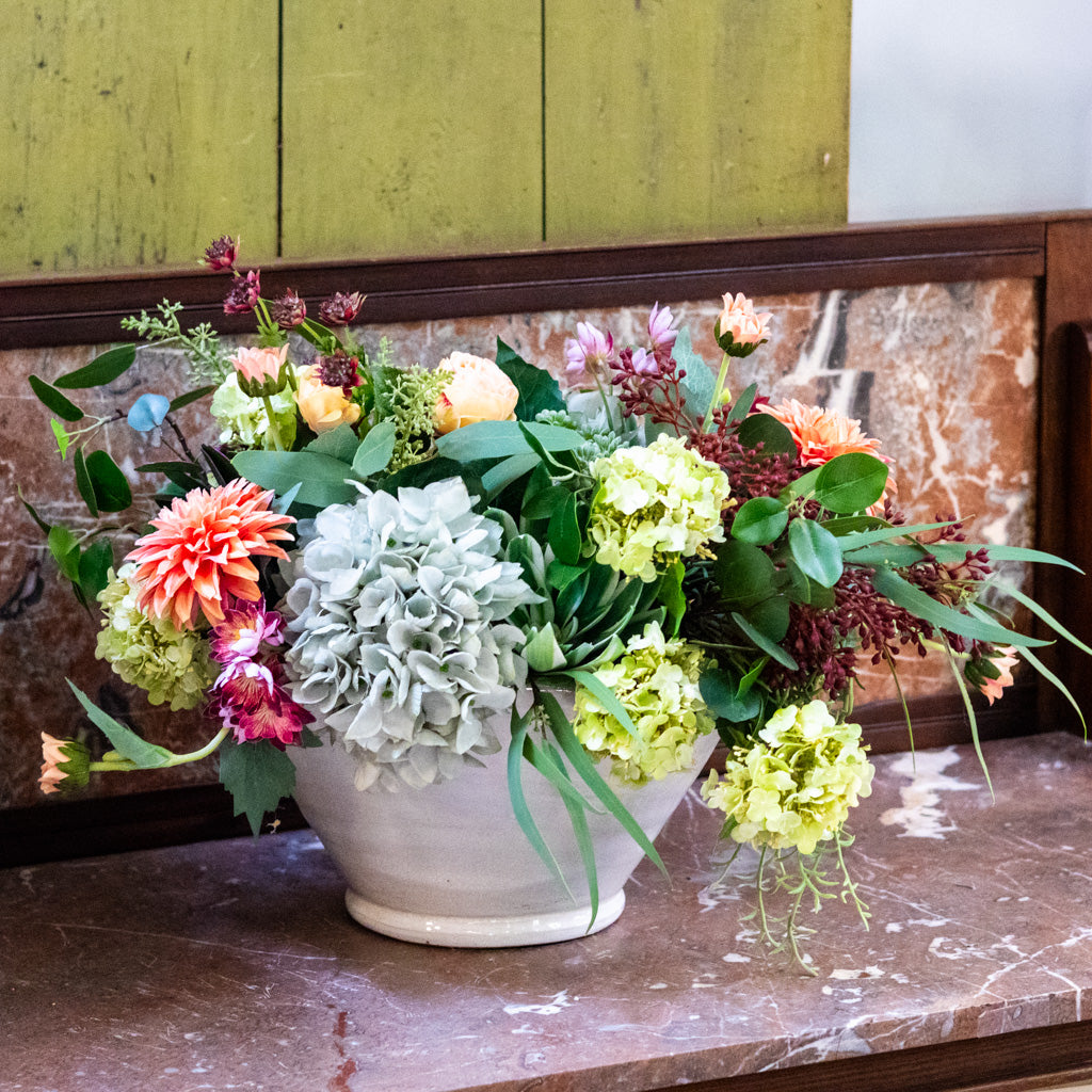 Garden’s Bounty Centerpiece Drop in