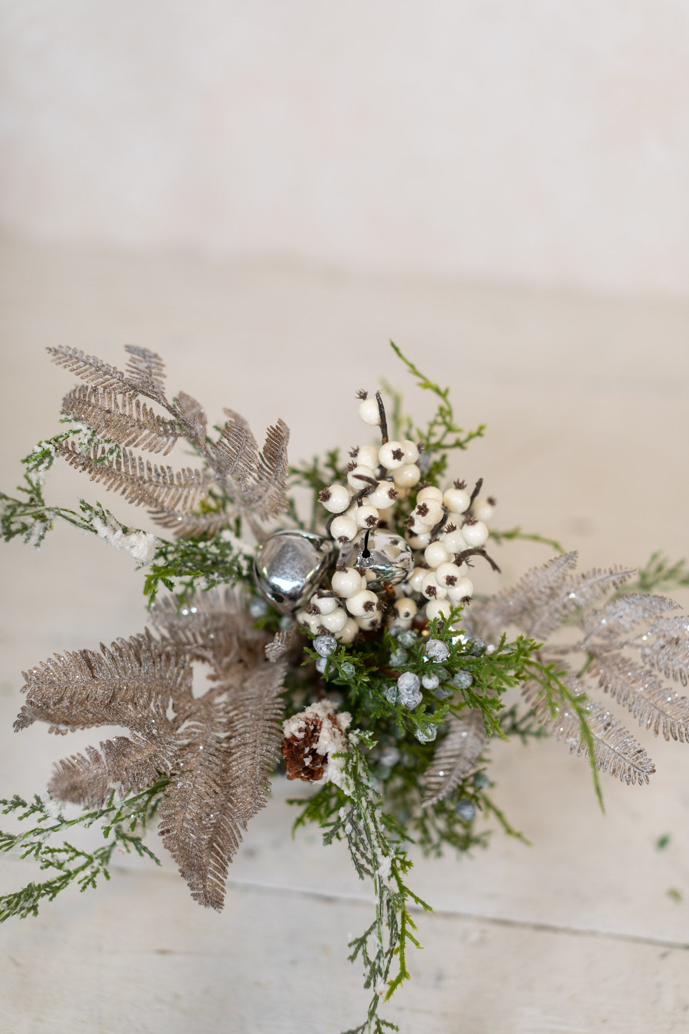 Silver Bells Mini Bouquet Drop In