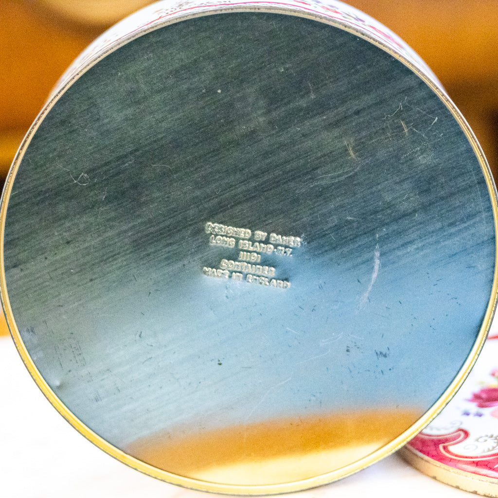 Round Metal Tin