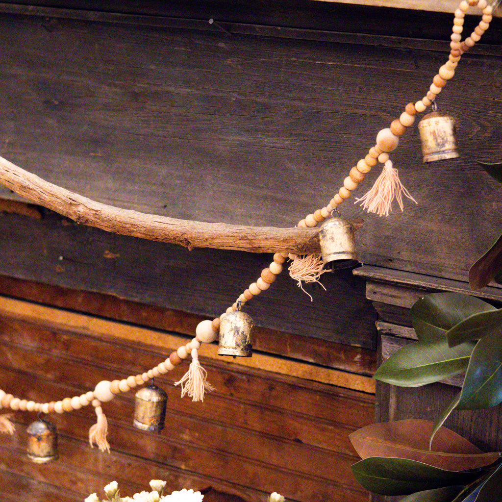 Bead and Bell Garland