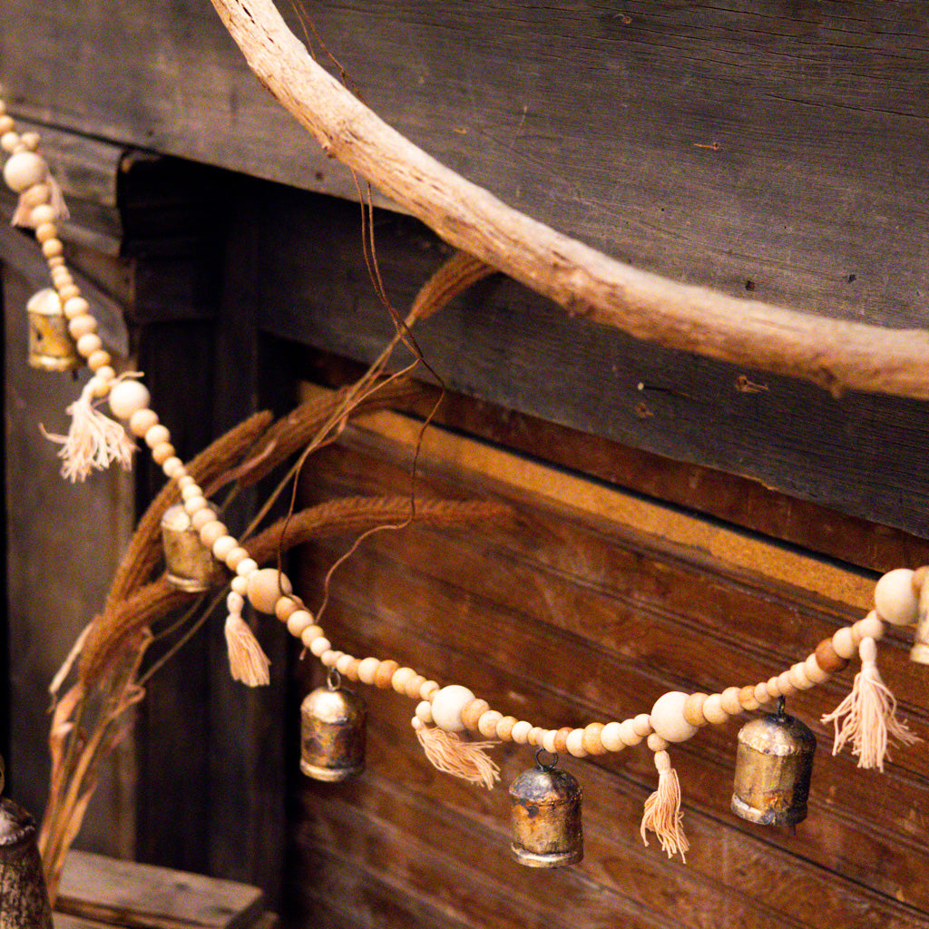 Bead and Bell Garland