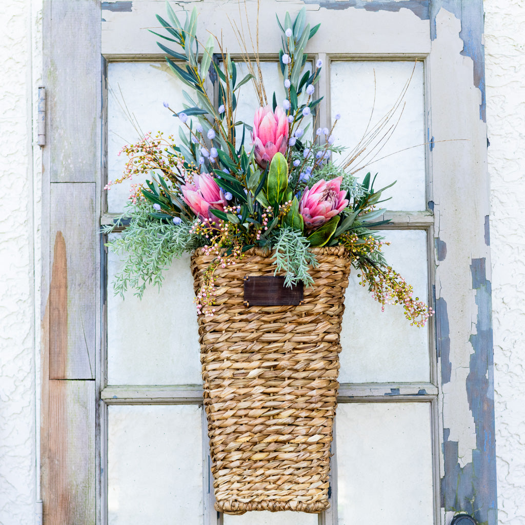 Flamingo Floral Bouquet Drop In