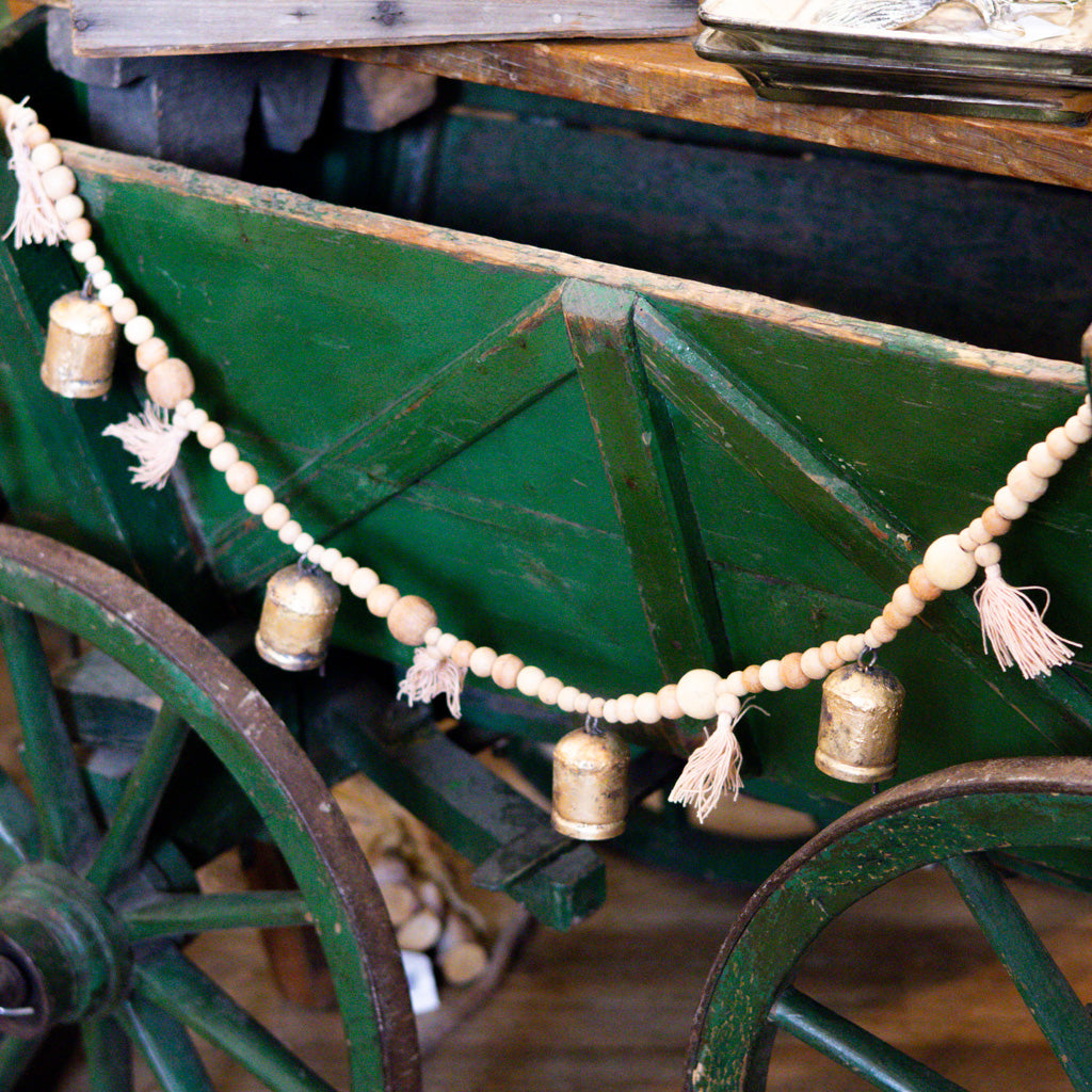 Bead and Bell Garland
