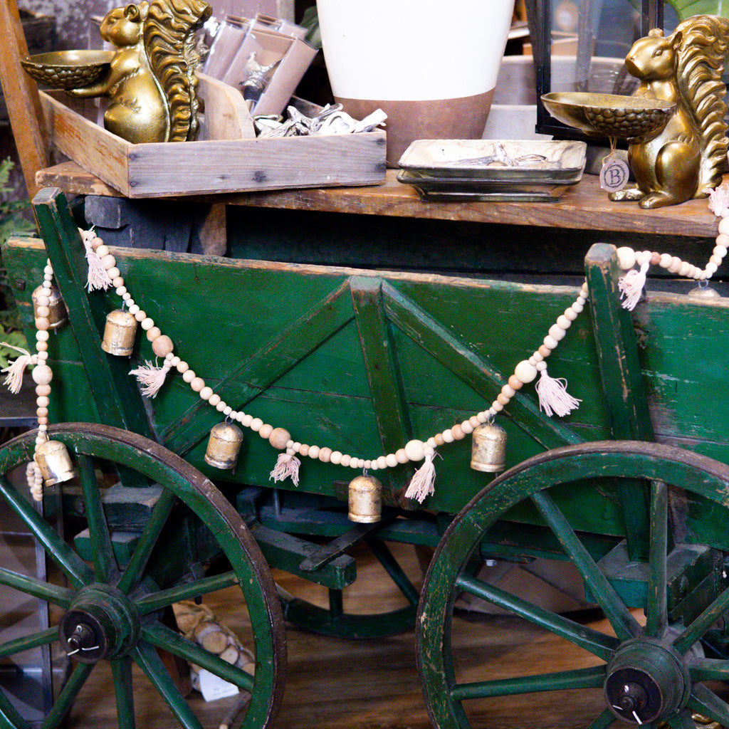 Bead and Bell Garland