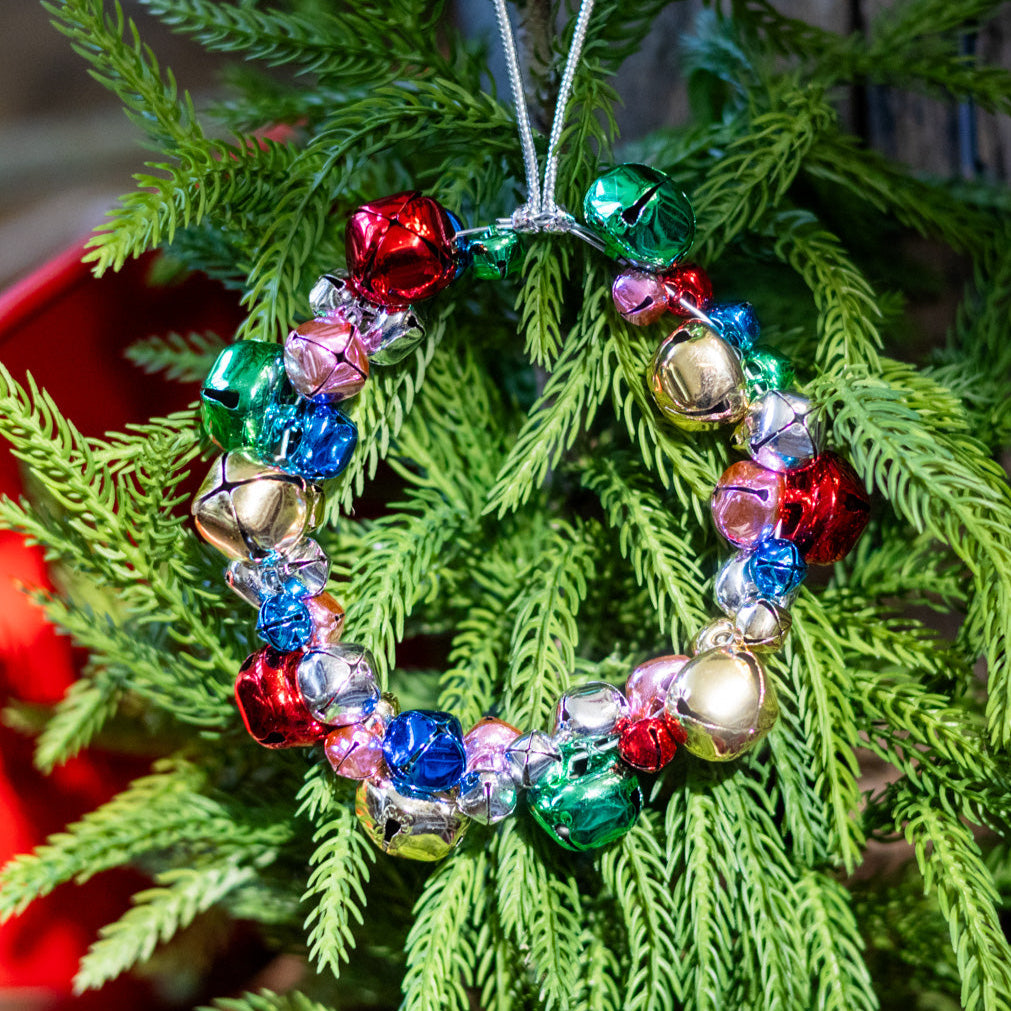 Jingle Multi Bell Wreath Ornament