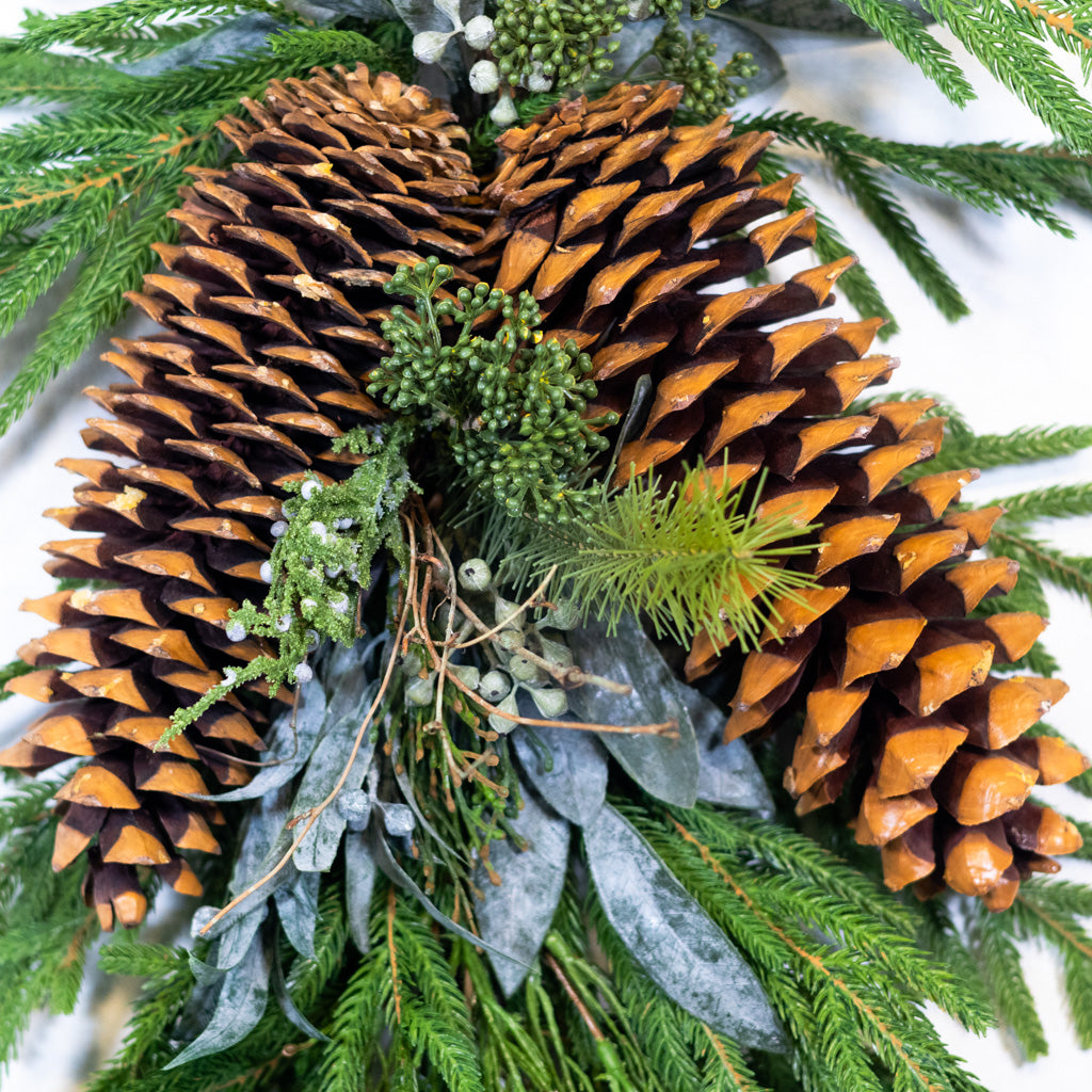 Faux Real Evergreen Down Drop