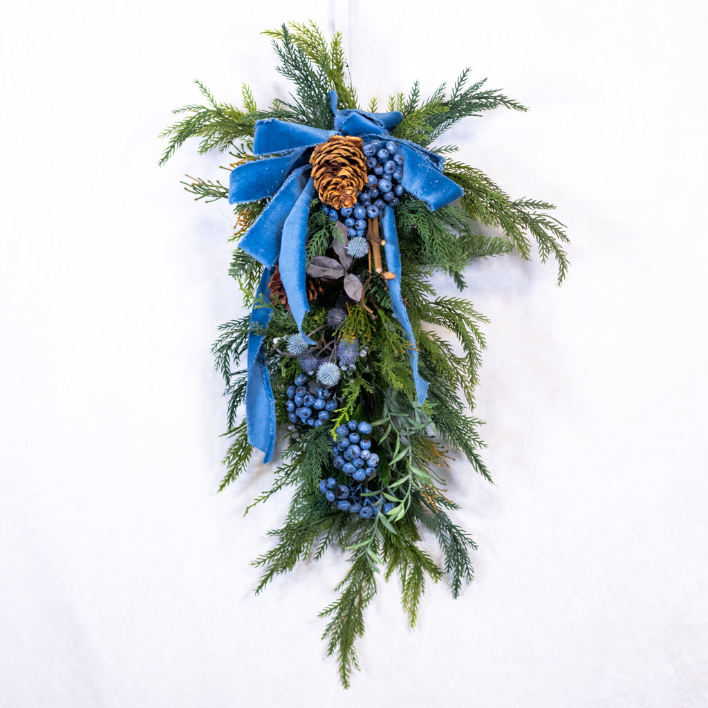 Blue Christmas Down Drop