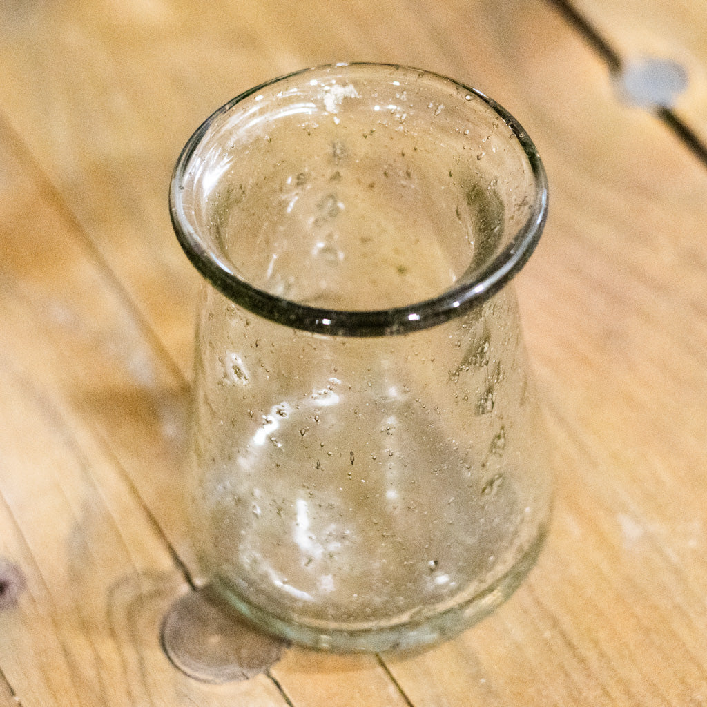 Recycle Stone Glass Mini Vase