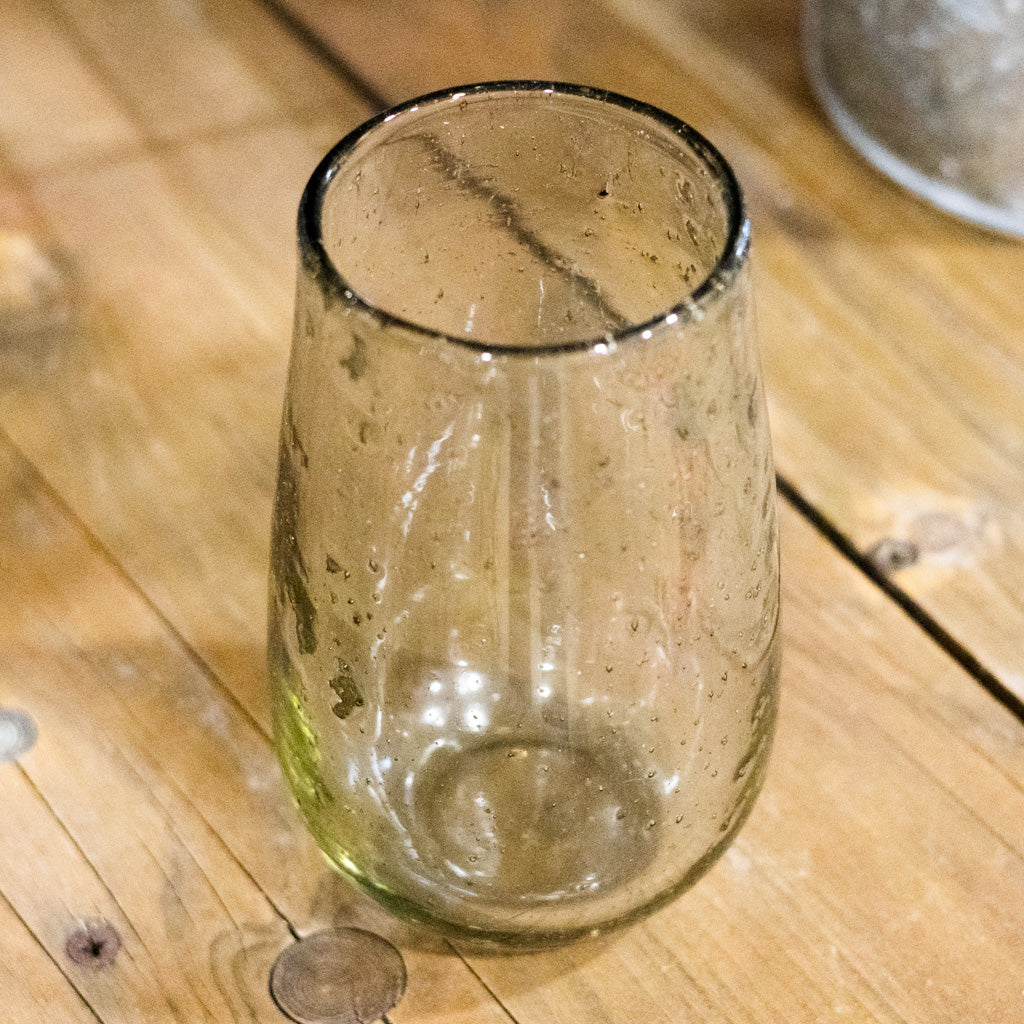 Recycle Stone Glass Vase