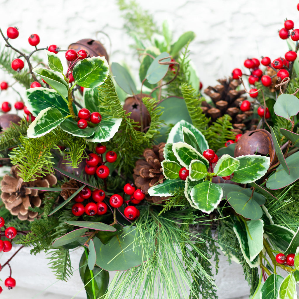 Jingle Bell Holiday Centerpiece Drop In