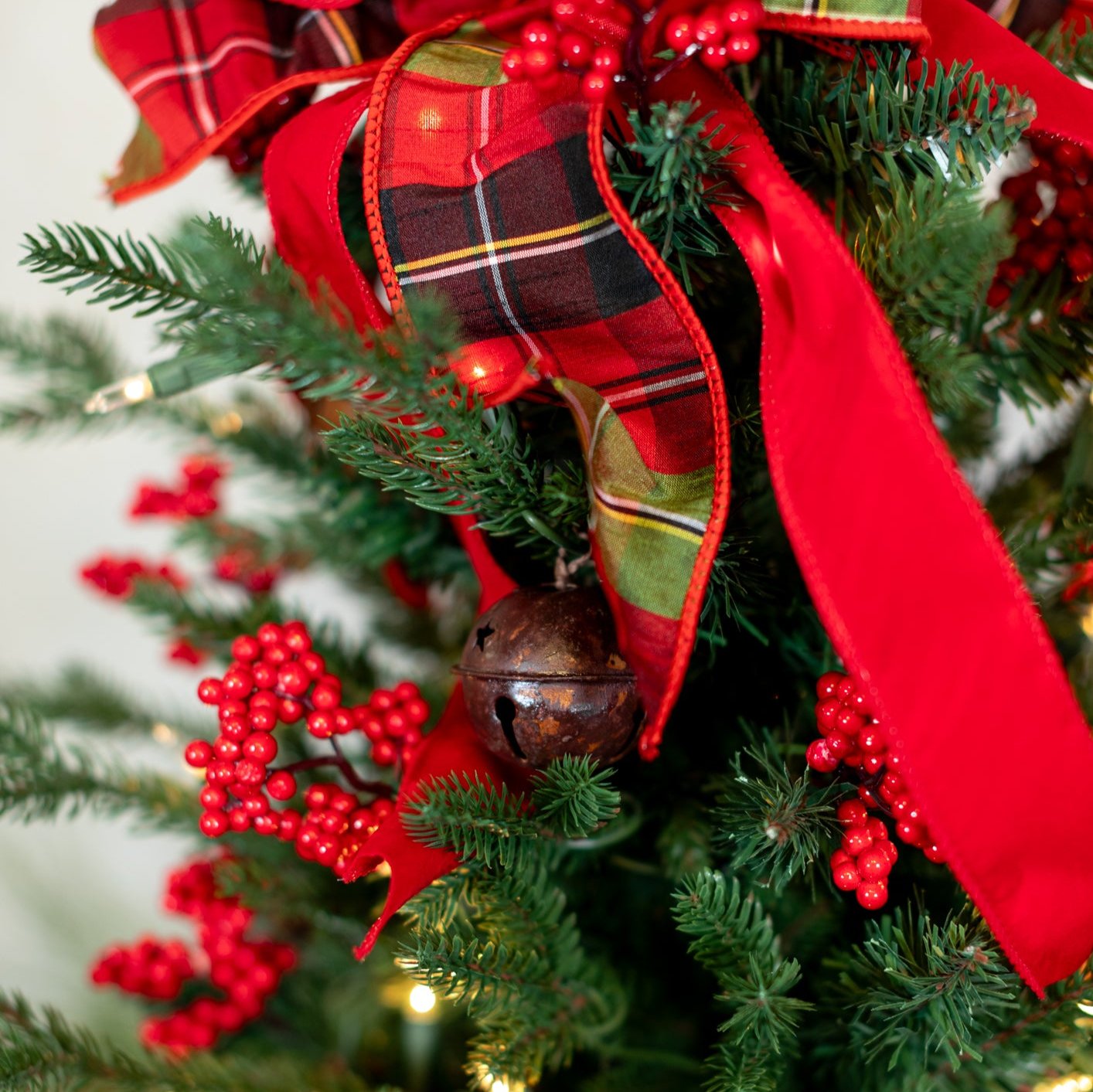 2 ft. Jingle Bell Holiday Pre-Lit Decorated   Tree