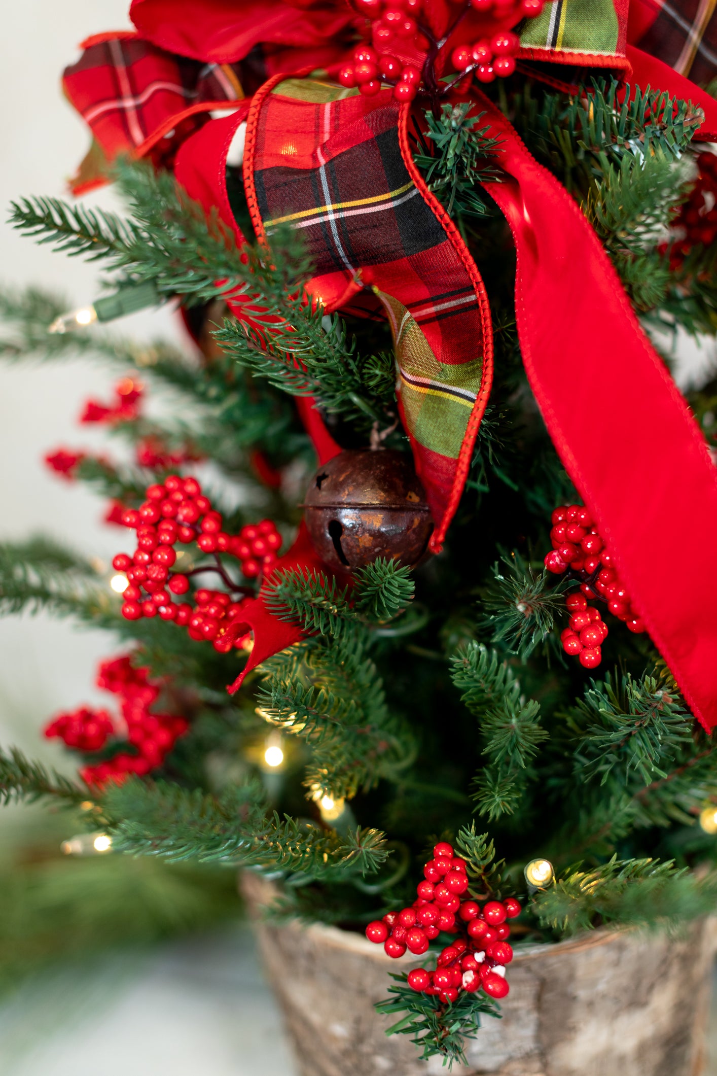 2 ft. Jingle Bell Holiday Pre-Lit Decorated   Tree