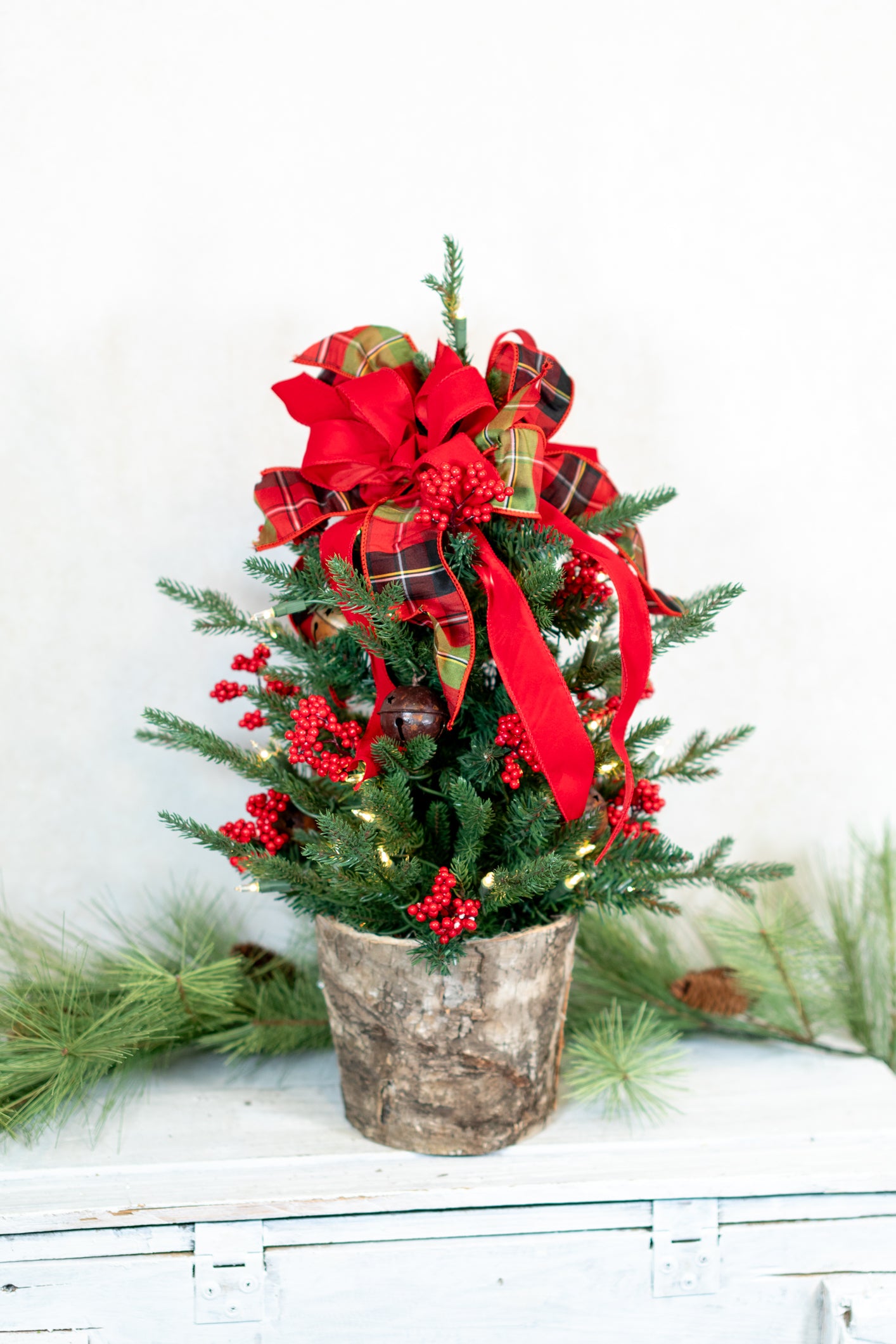 2 ft. Jingle Bell Holiday Pre-Lit Decorated   Tree