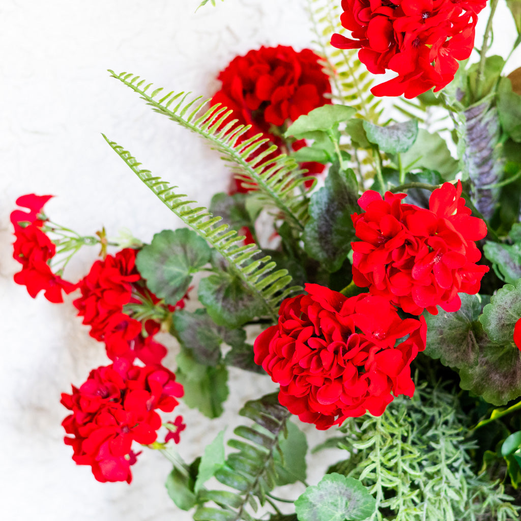 Heritage Red Geranium Drop In