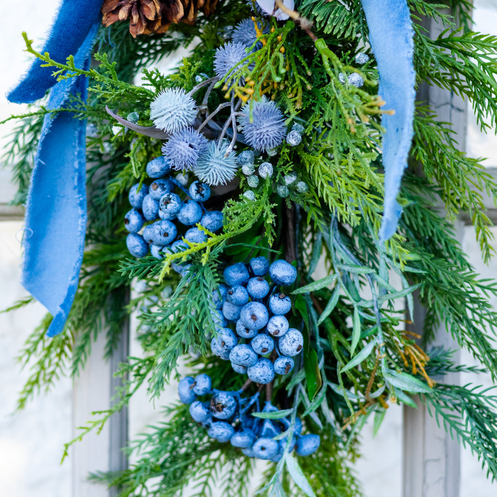 Blue Christmas Down Drop