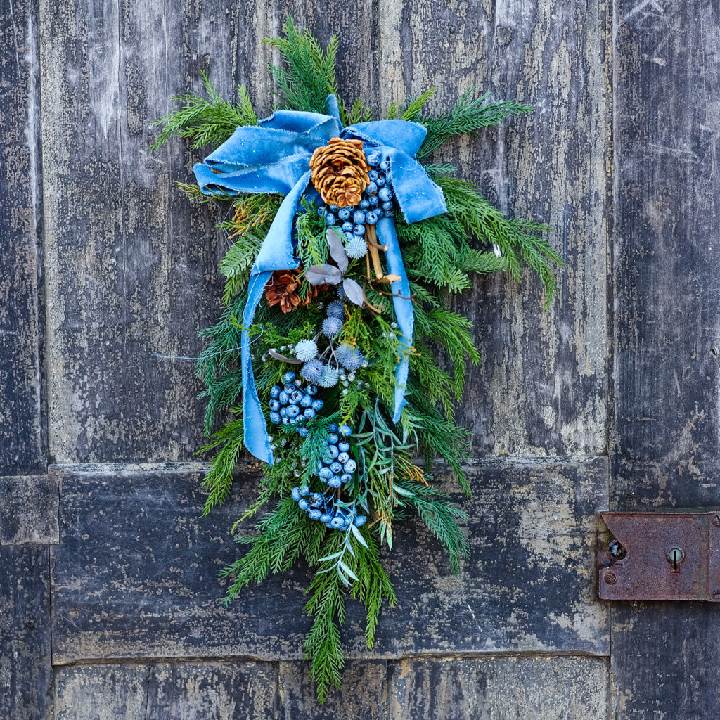 Blue Christmas Down Drop