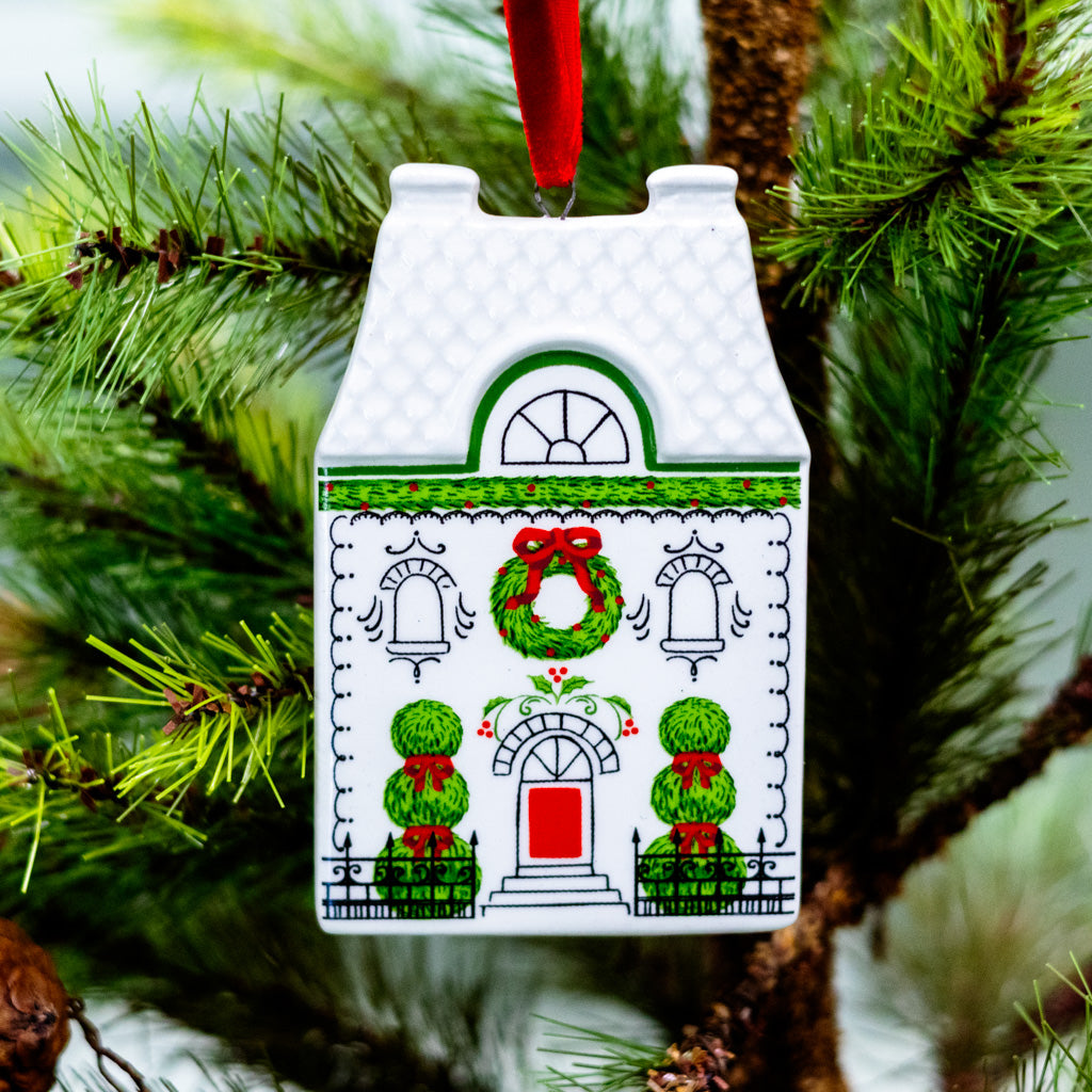 Dolomite Red House Door Ornament