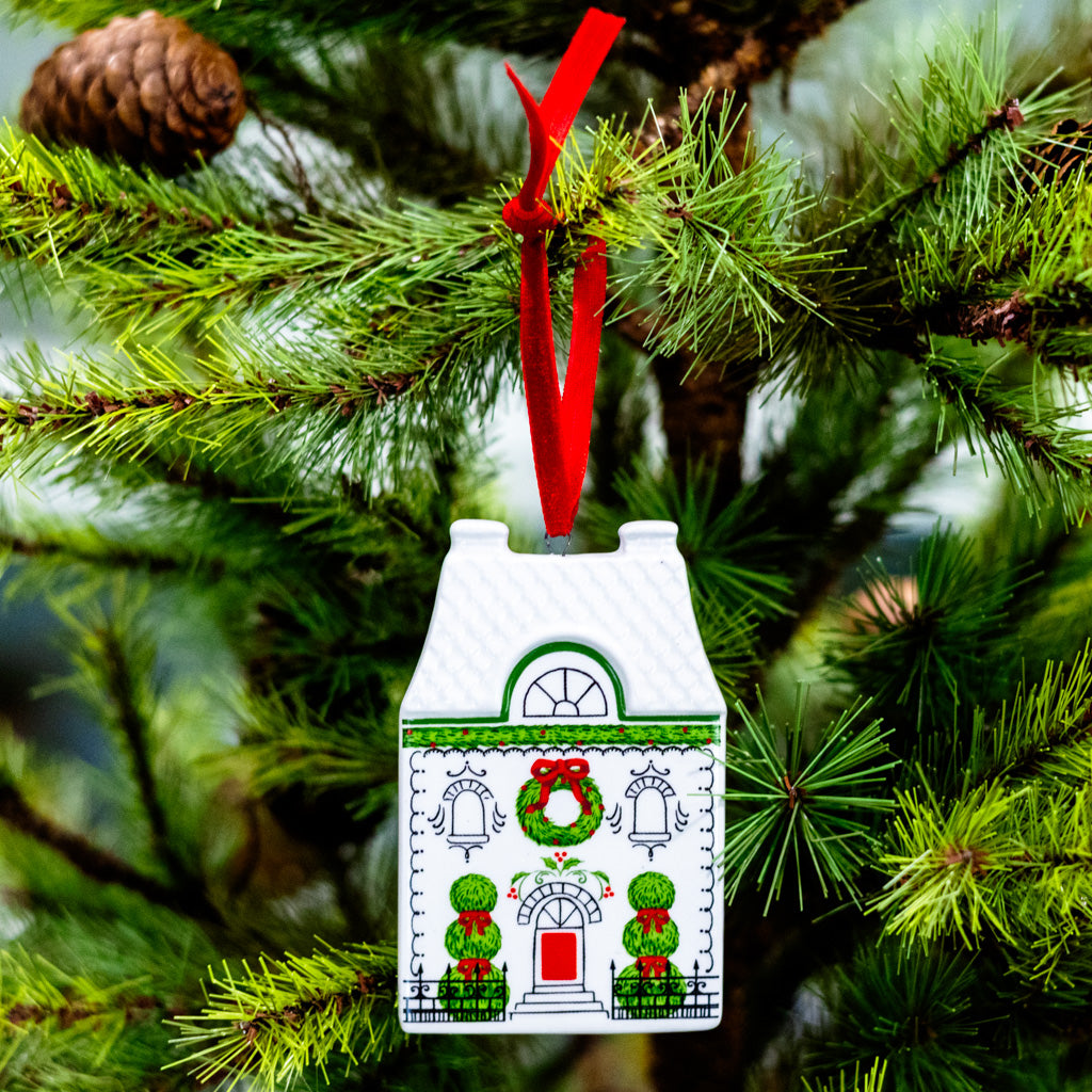 Dolomite Red House Door Ornament