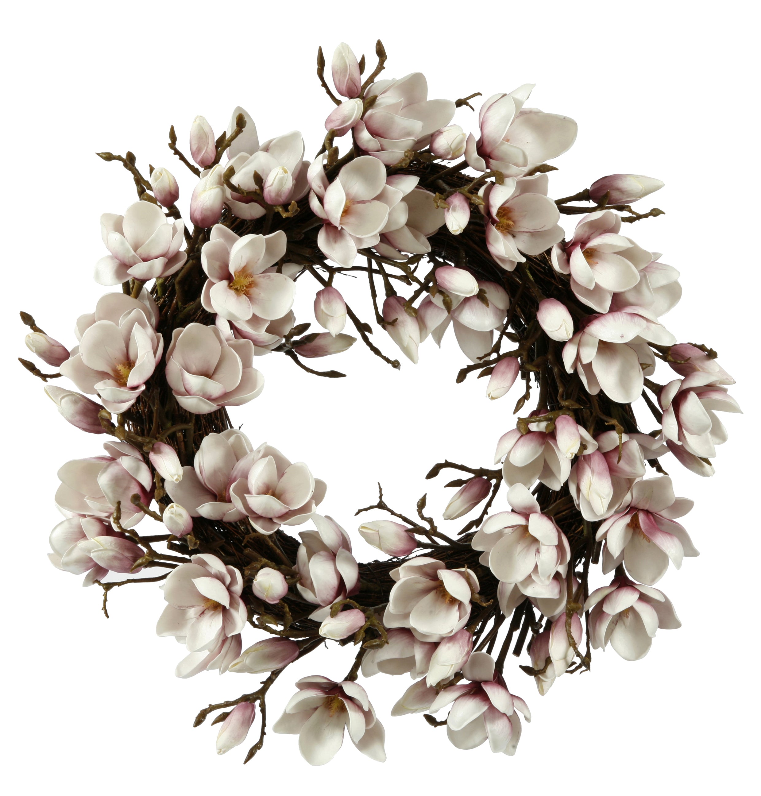 Lavender Japanese Magnolia Wreath