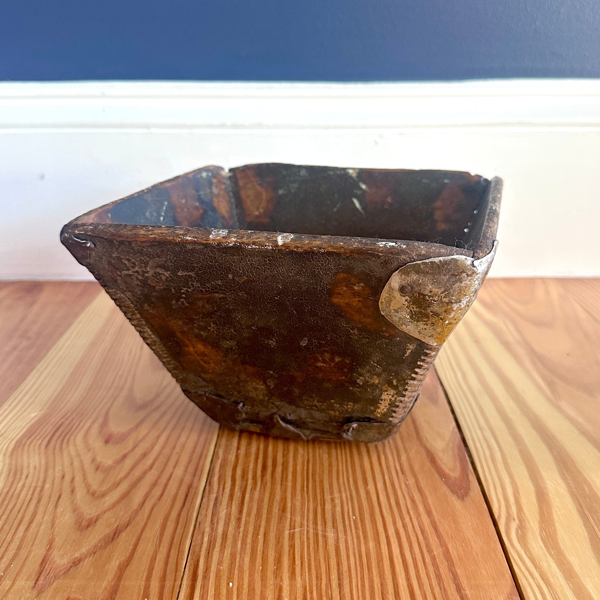 Vintage Small Wooden Rice Measurer