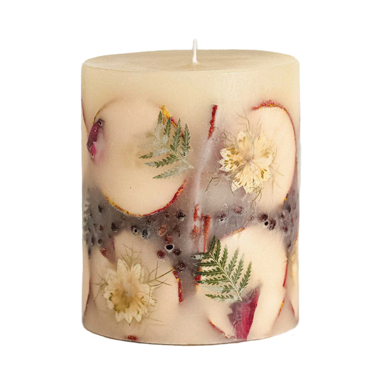 Accent Hand-Poured Botanical Candle - Spicy Apple 5.5"H