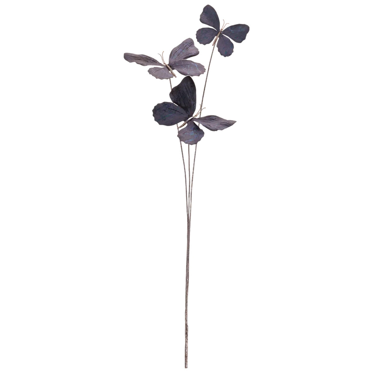 Dark Purple Butterfly Spray Polyester