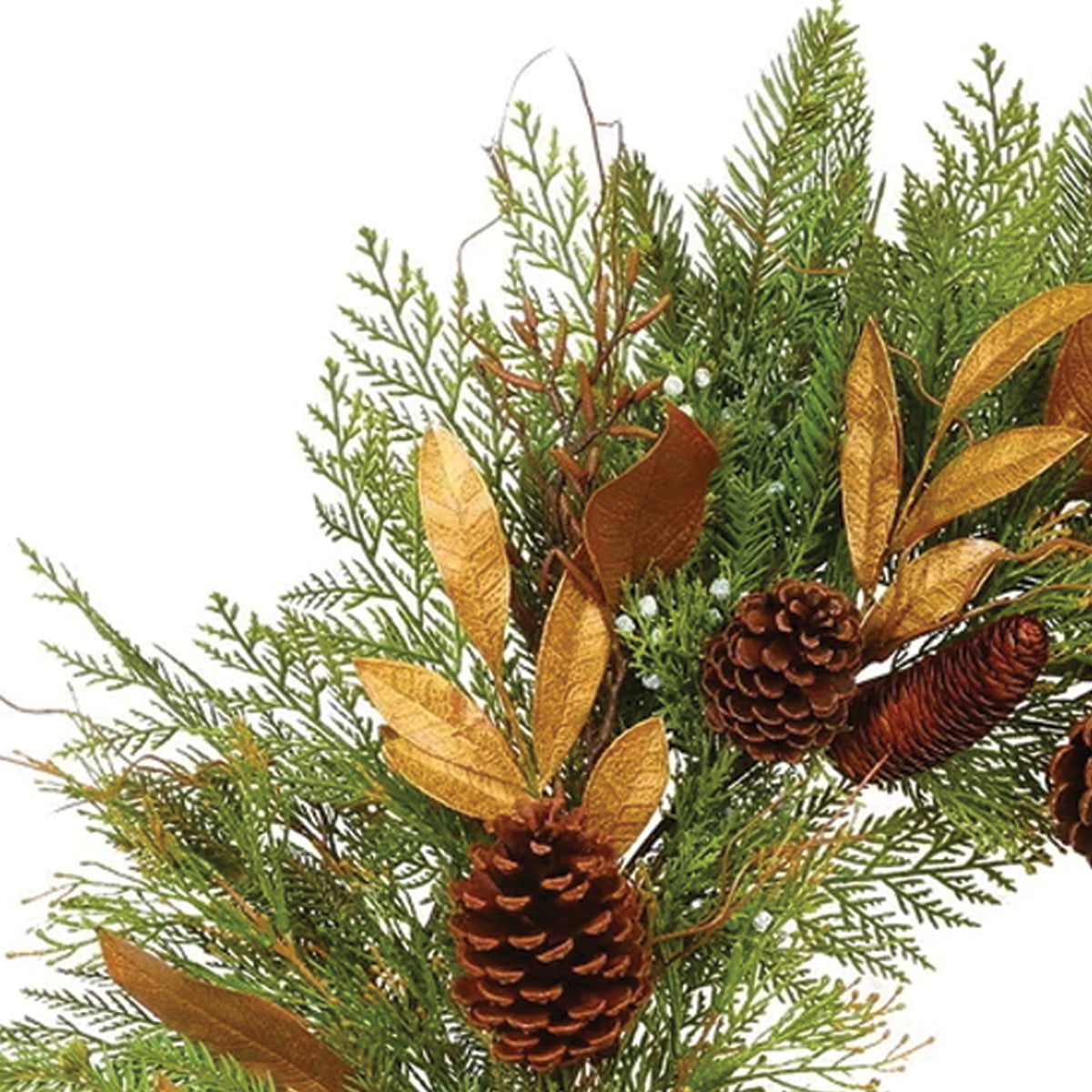 Cedar and Pine Mix Wreath 36"