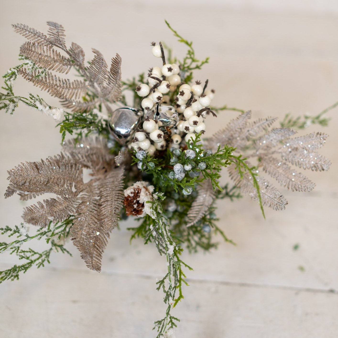 Silver Bells Mini Bouquet Drop In