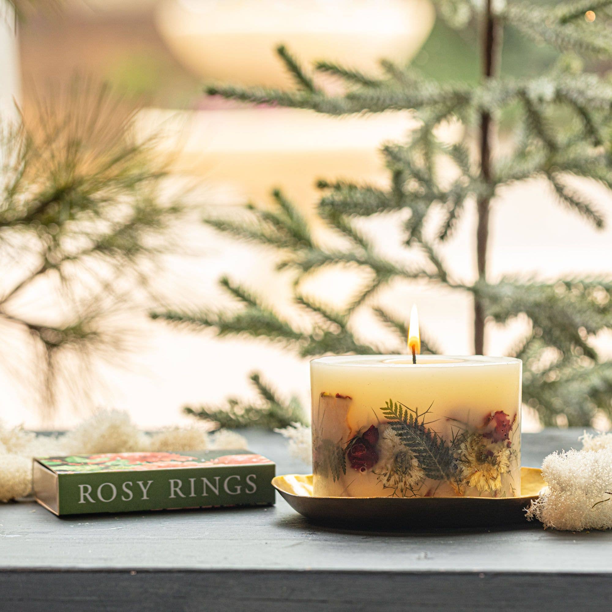 Petite Botanical Candle - Spicy Apple 3"H