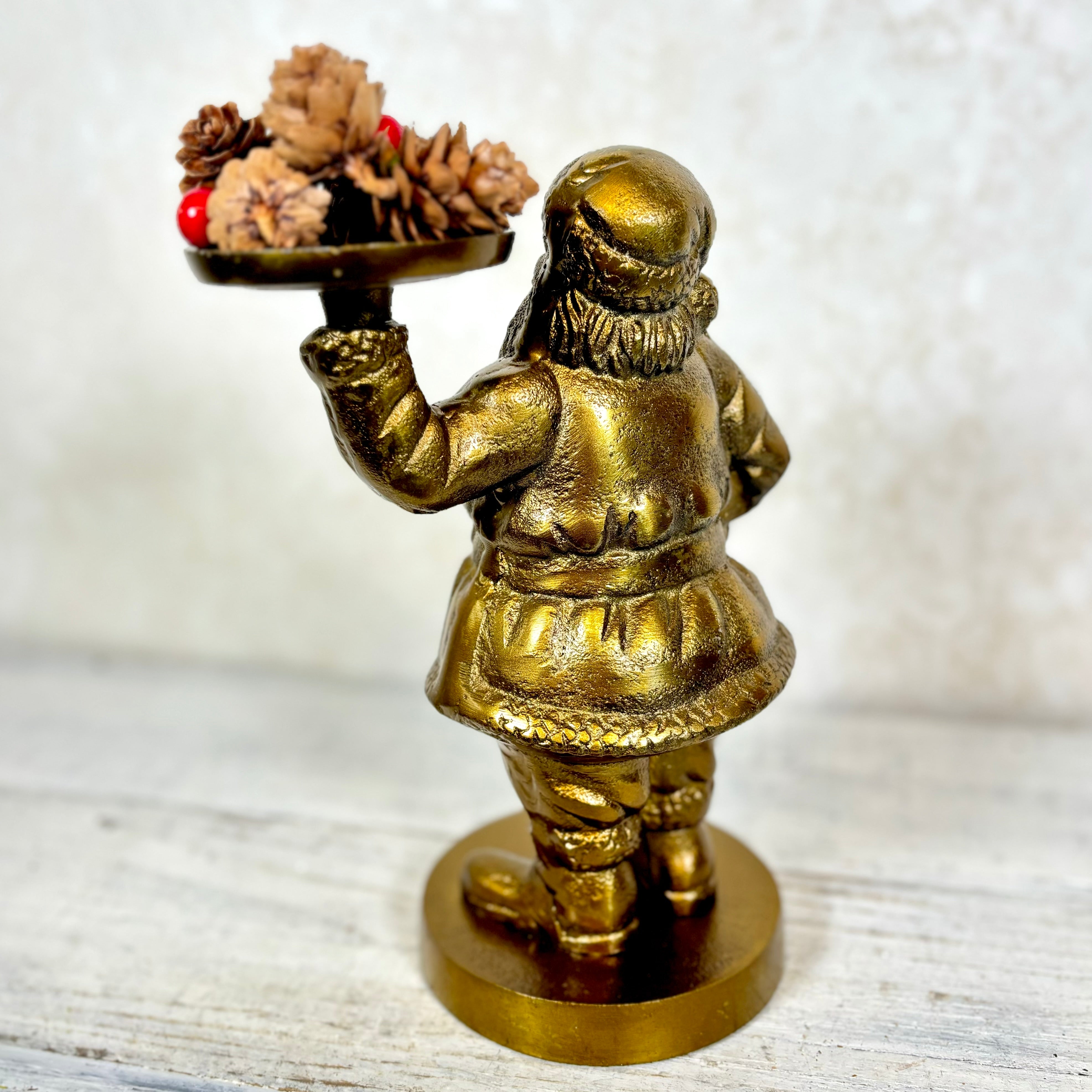 Saint Nick Brass Figurine